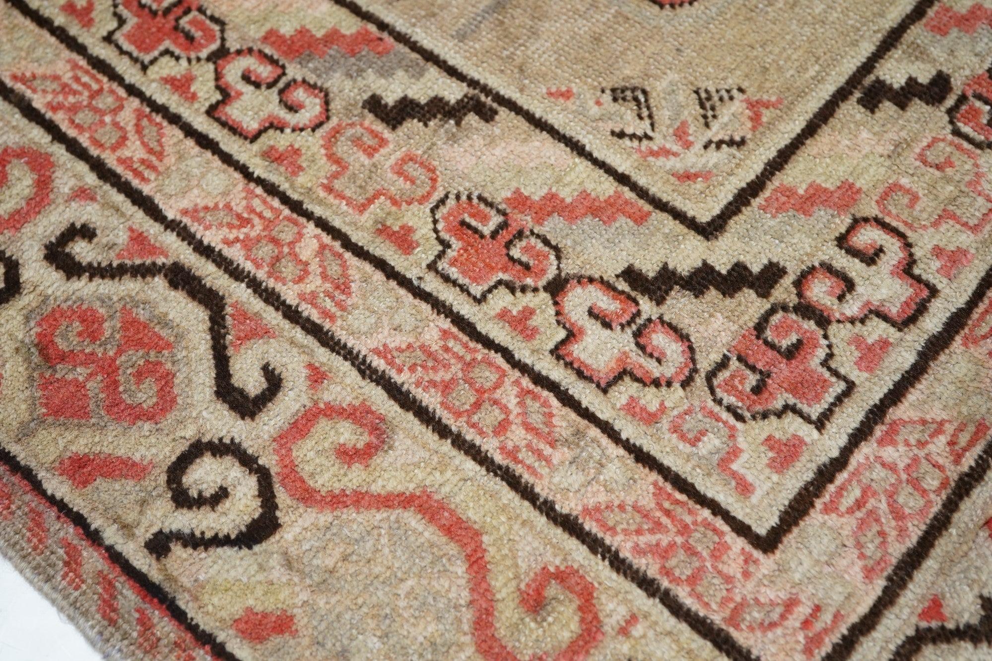 Hand-Knotted Antique Khotan Rug 6'1'' x 12'4'' For Sale