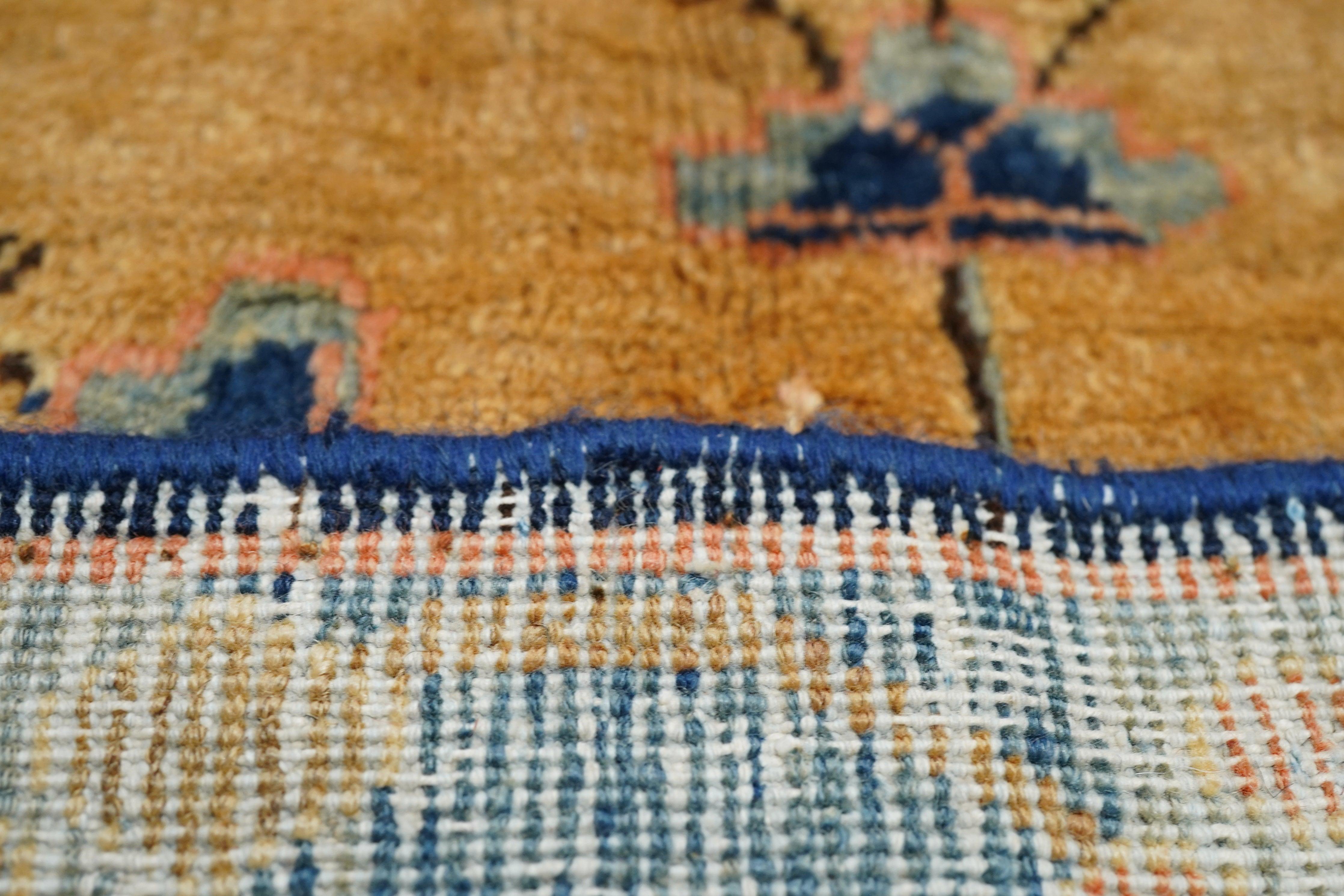 Antique Khotan Rug 8'10'' x 13'5'' For Sale 4
