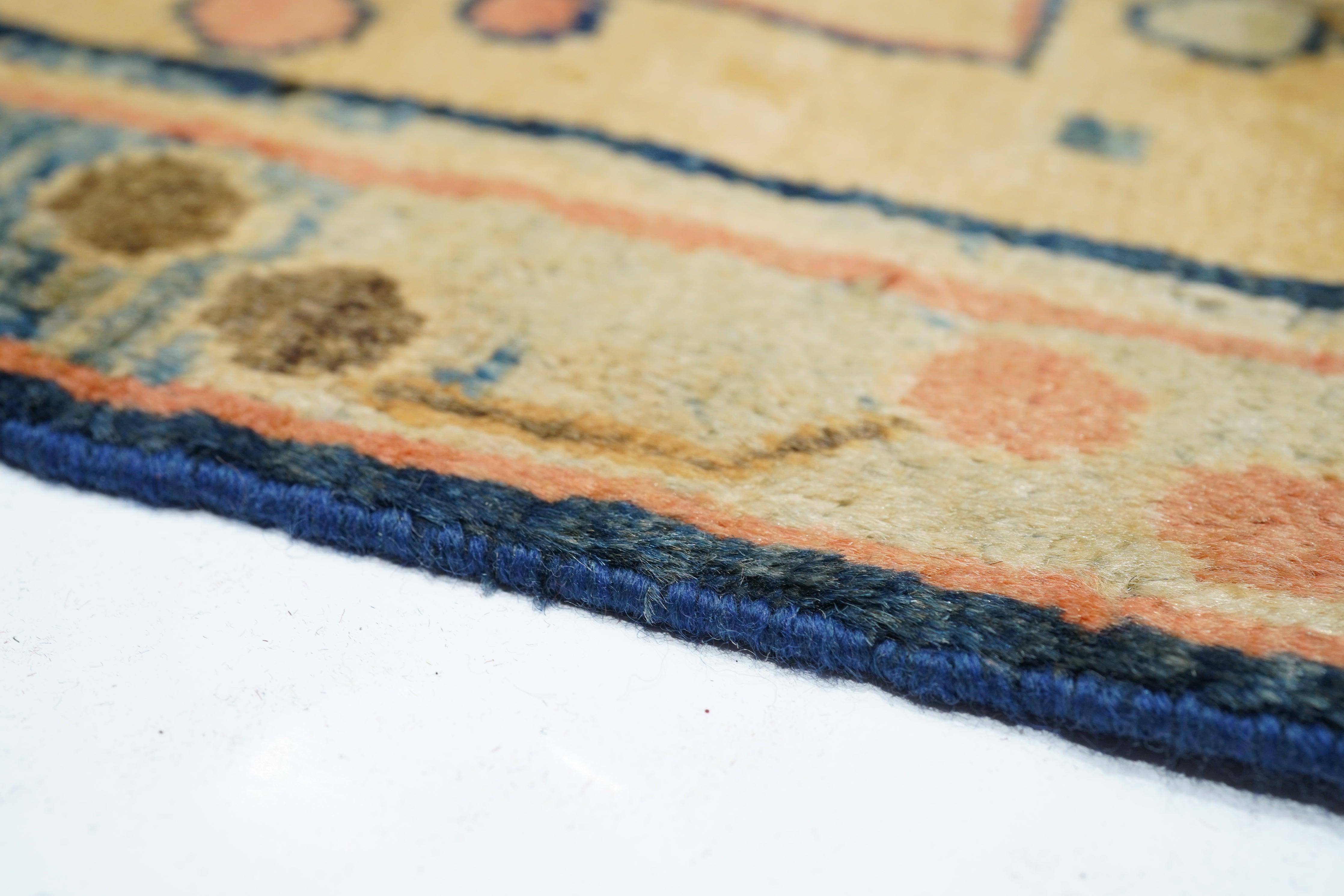 Antique Khotan Rug 8'10'' x 13'5'' In Excellent Condition For Sale In New York, NY