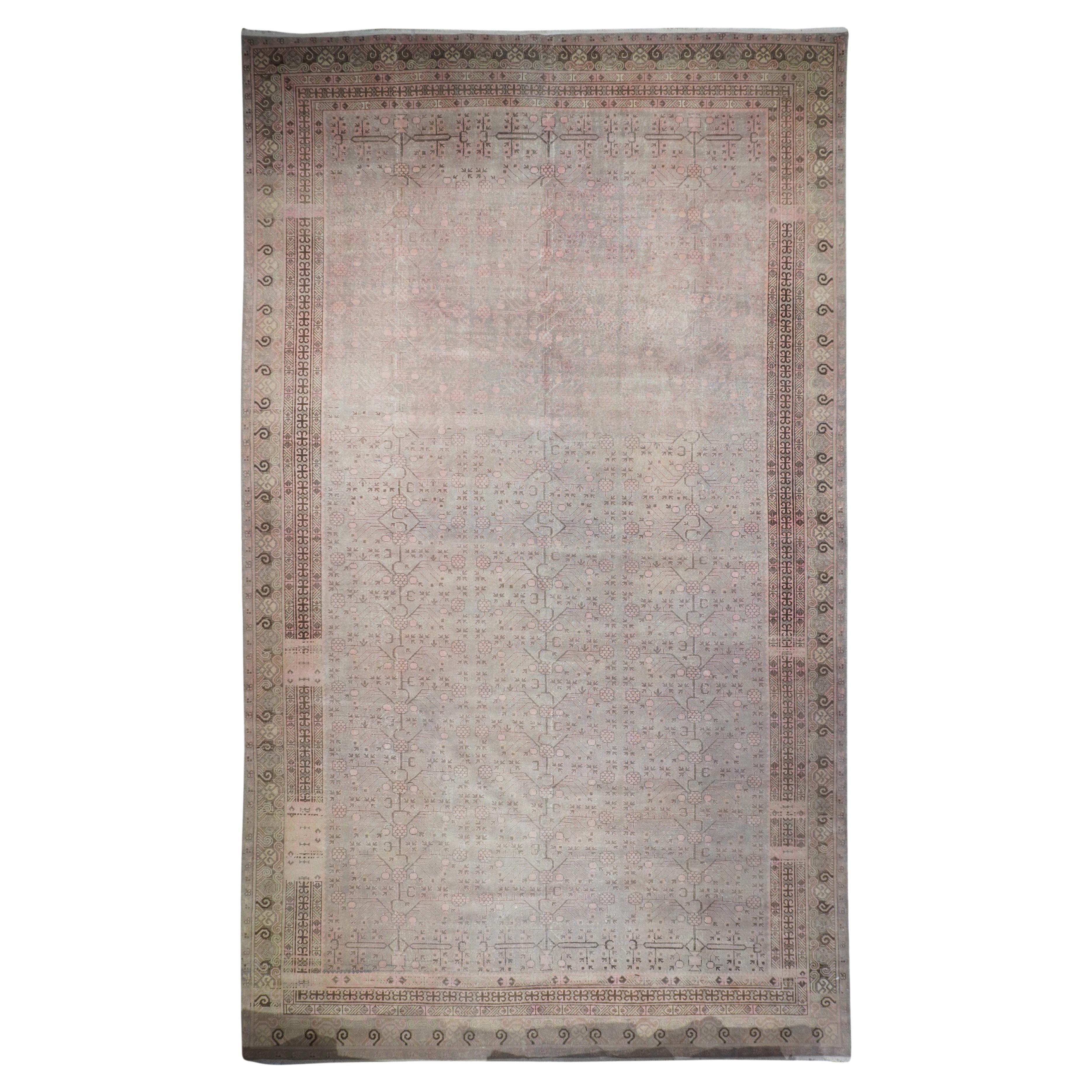 Antique Khotan Rug 9'5'' x 16'1''