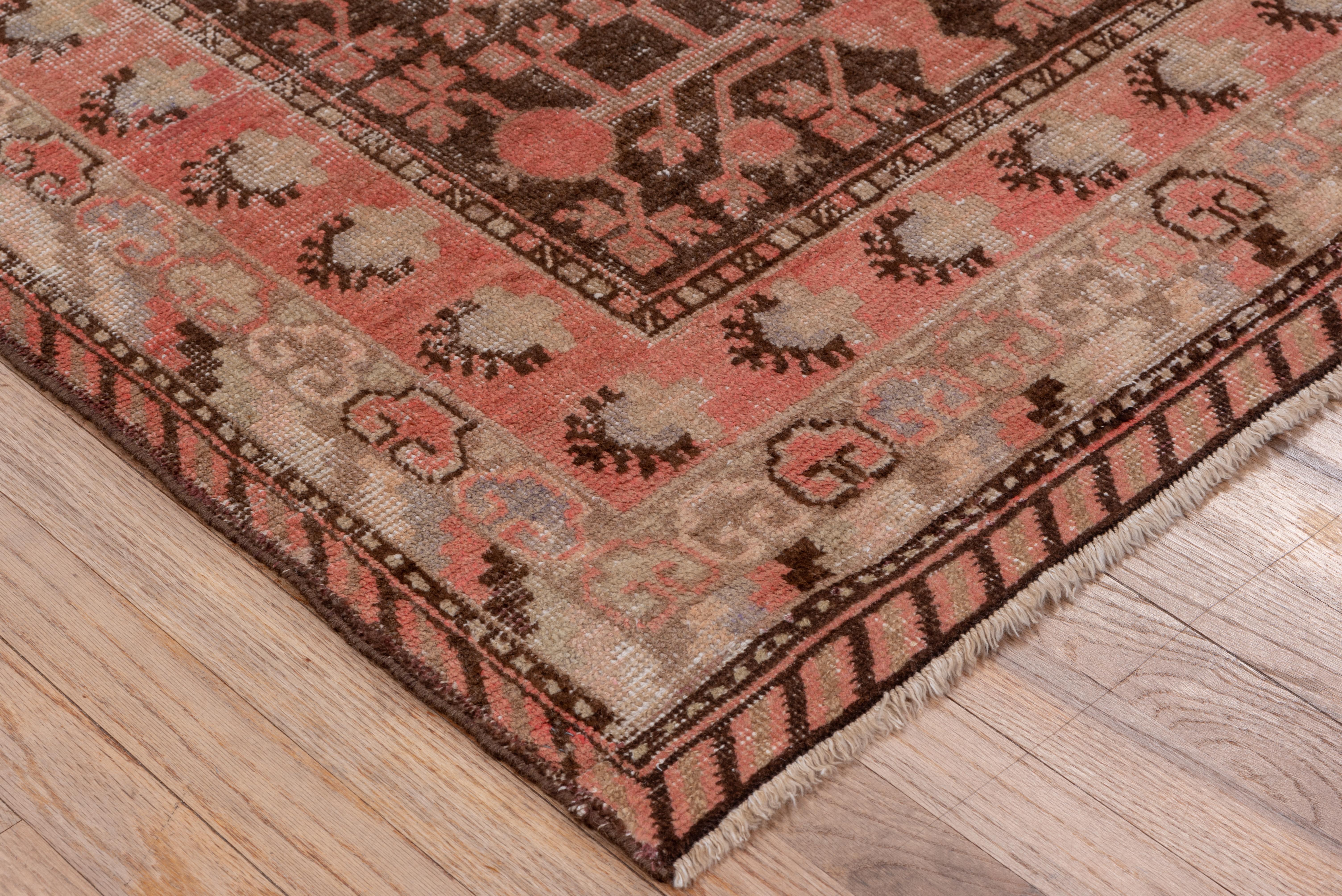 Early 20th Century Antique Khotan Rug, circa 1920s, Cool Colors For Sale