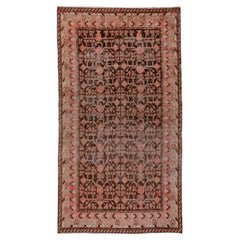 Antiker Khotan-Teppich, ca. 1920er Jahre, kühle Farben