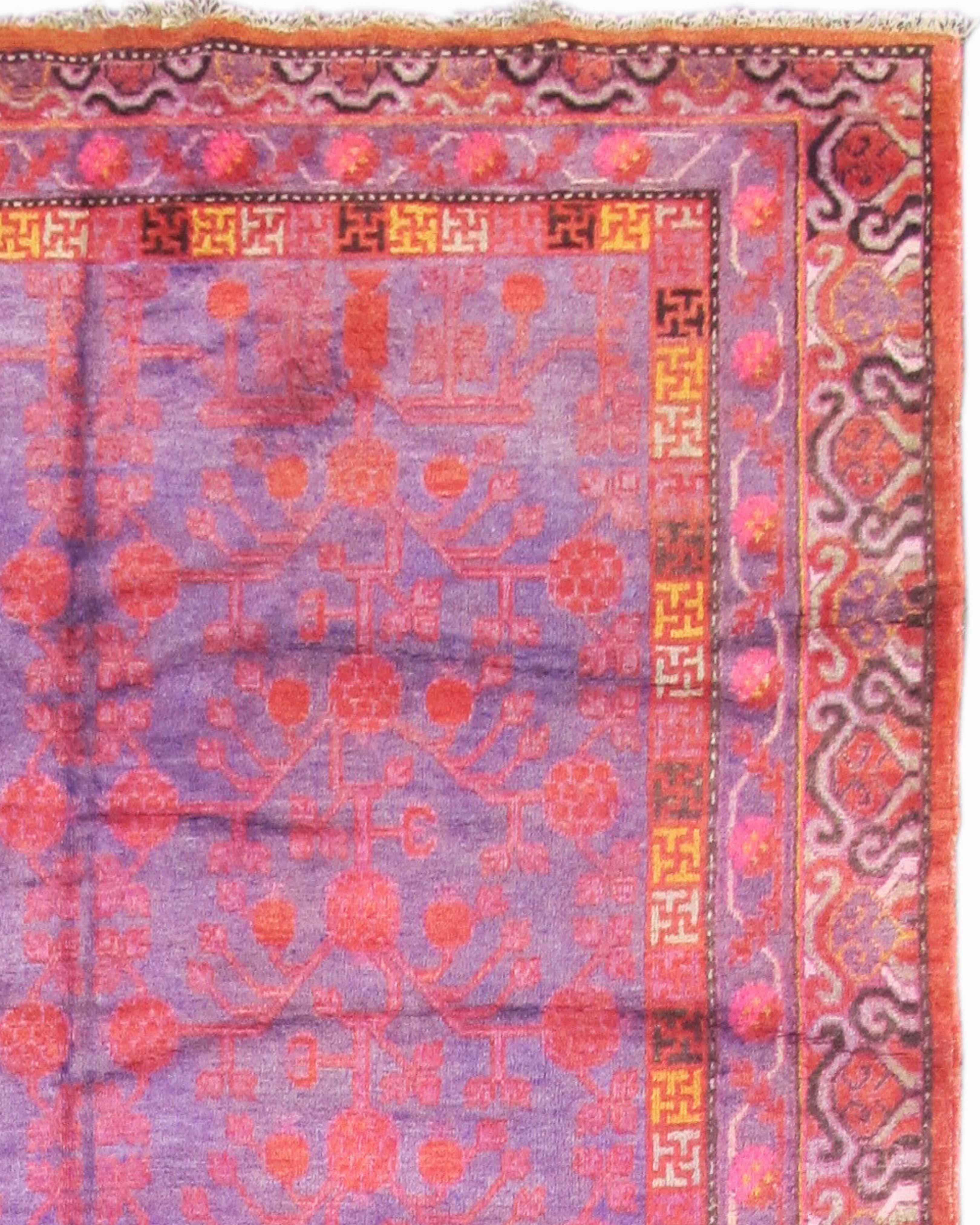 Antique Khotan Rug, Early 20th Century In Excellent Condition For Sale In San Francisco, CA