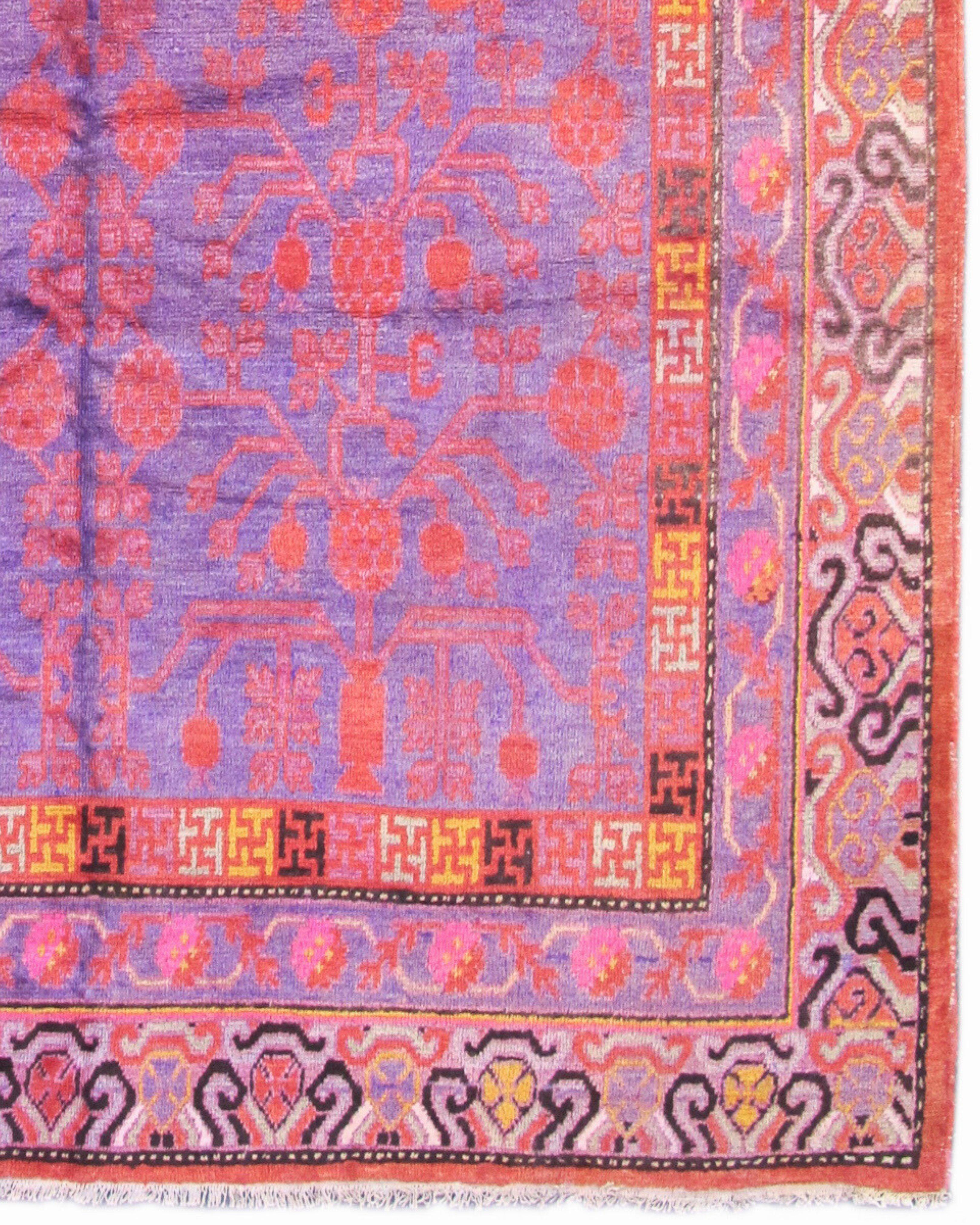 Antique Khotan Rug, Early 20th Century For Sale 2