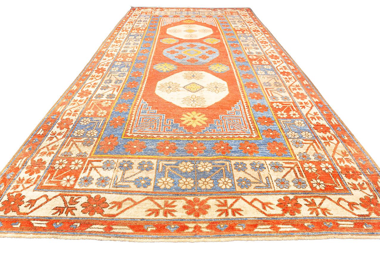 Chinese Antique Khotan Rug For Sale