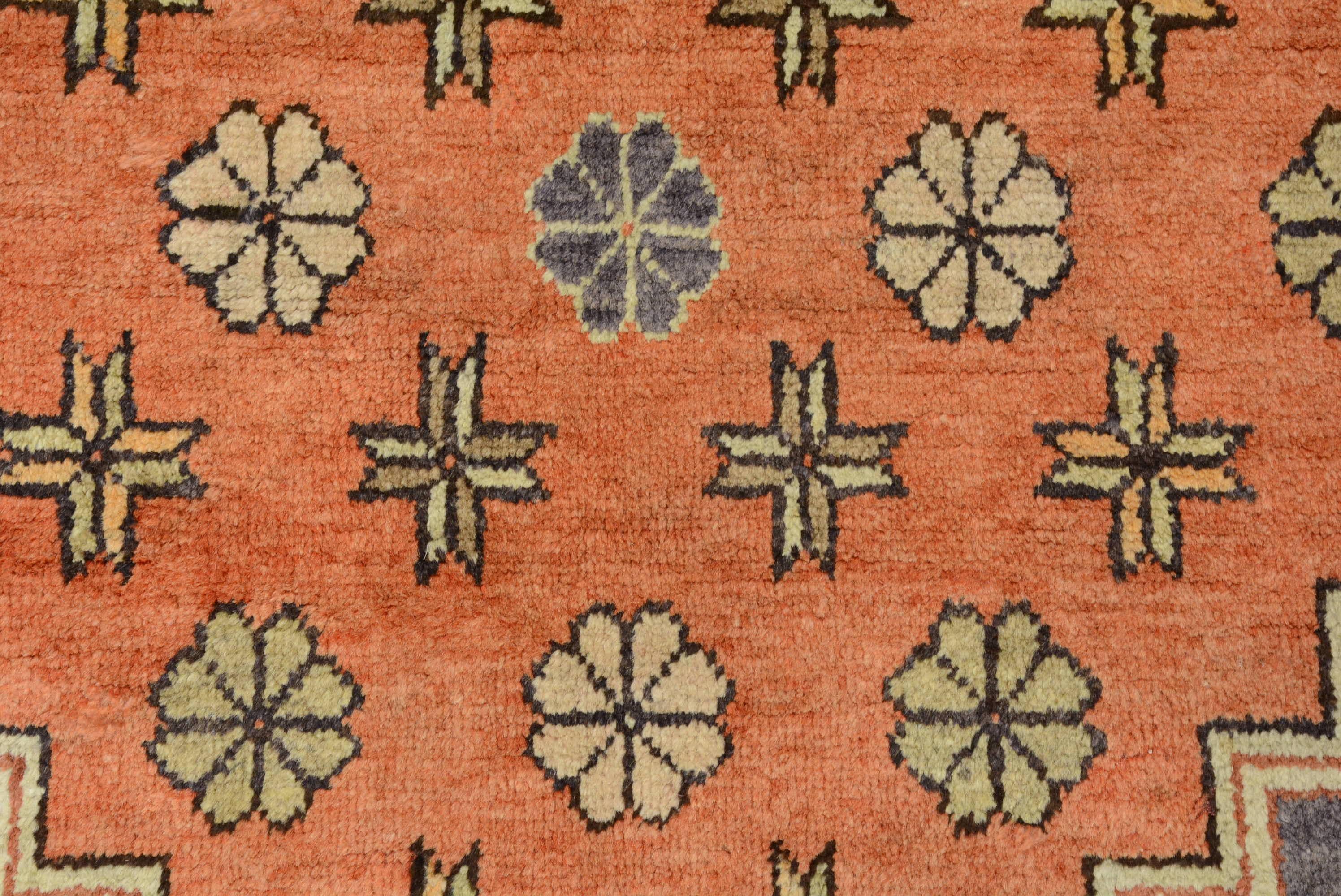 Turkestan oriental Tapis Khotan ancien en vente