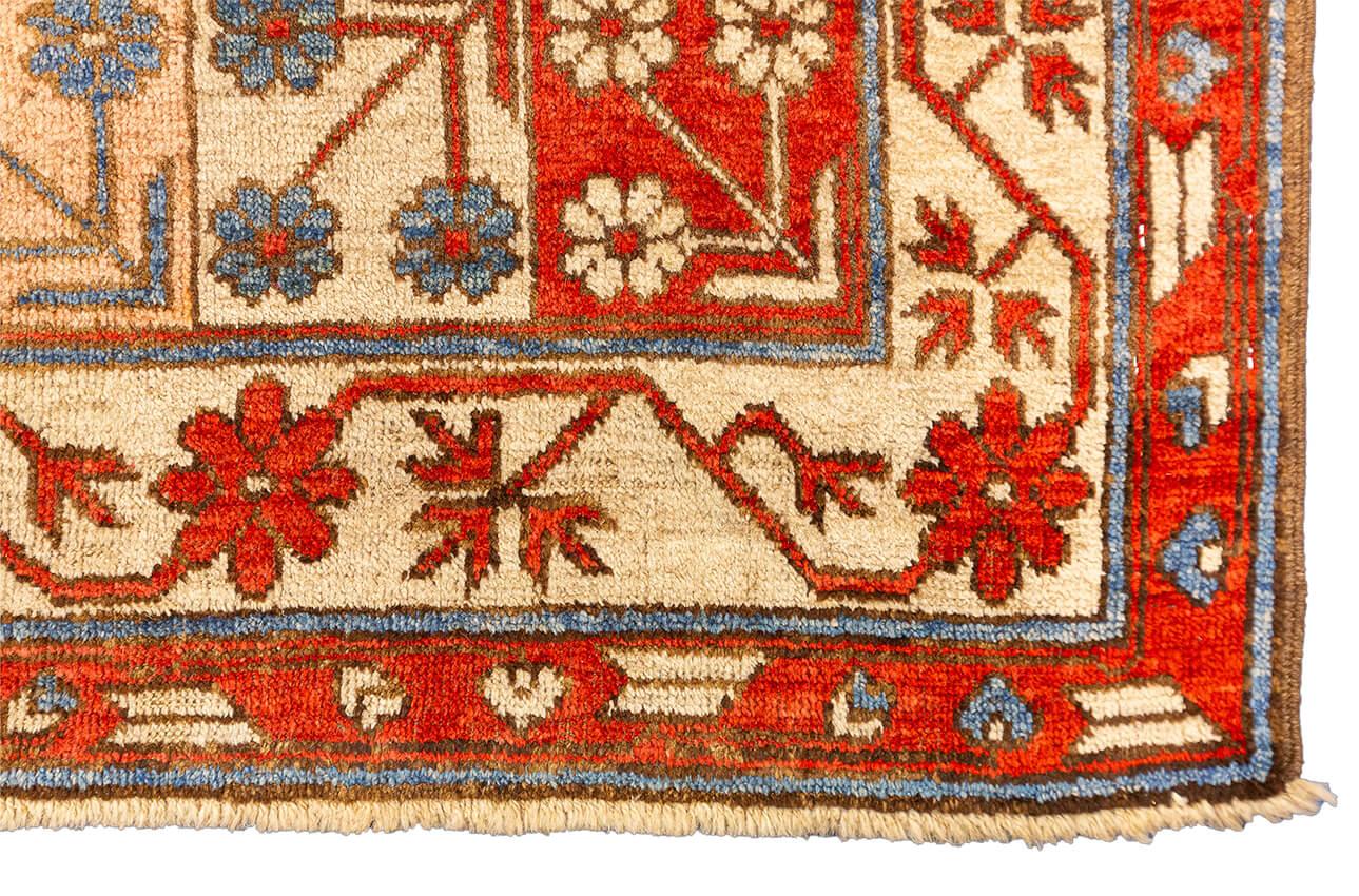 Hand-Knotted Antique Khotan Rug For Sale