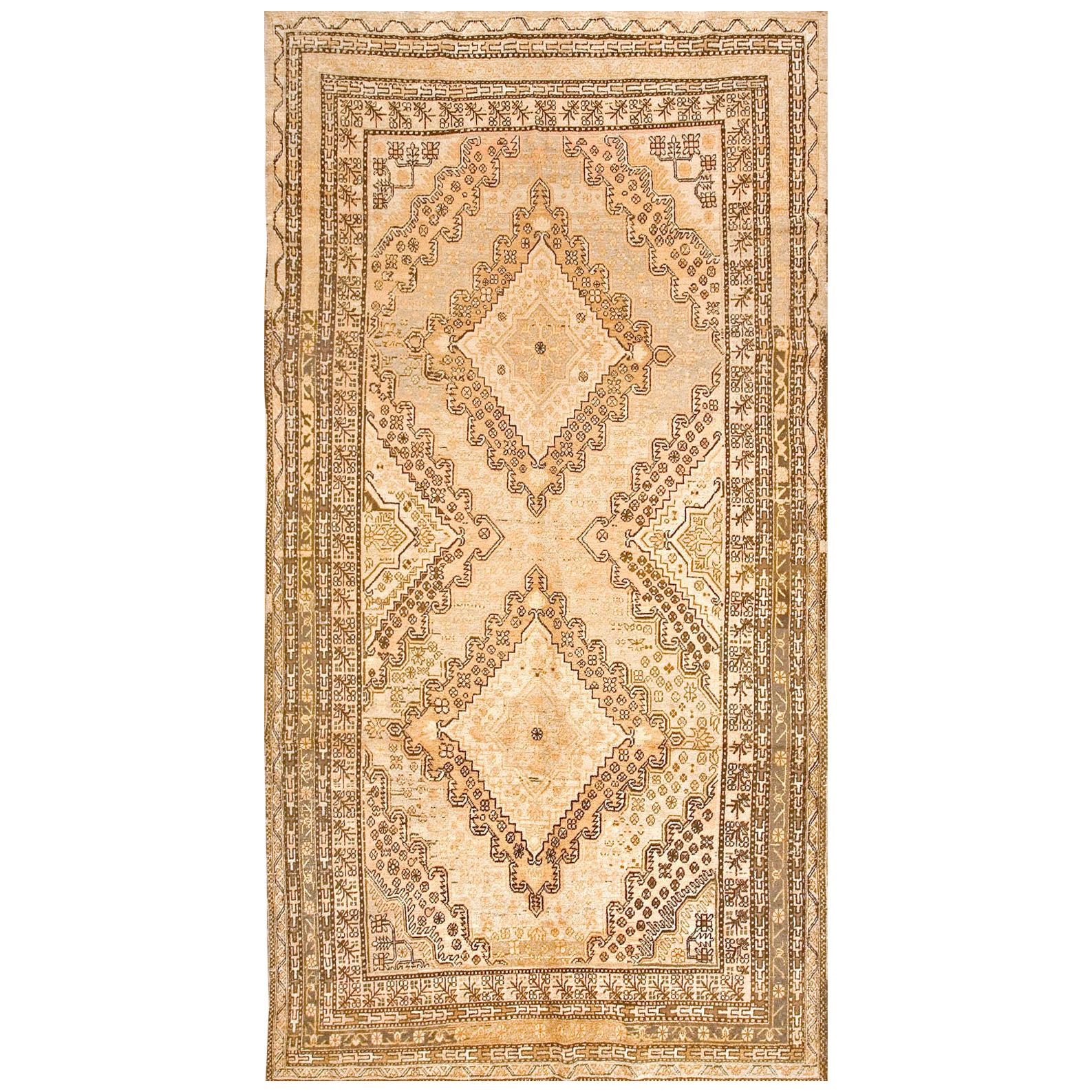 1930s Central Asian Khotan Carpet ( 7'9" x 13'9" - 236 x 419 ) For Sale