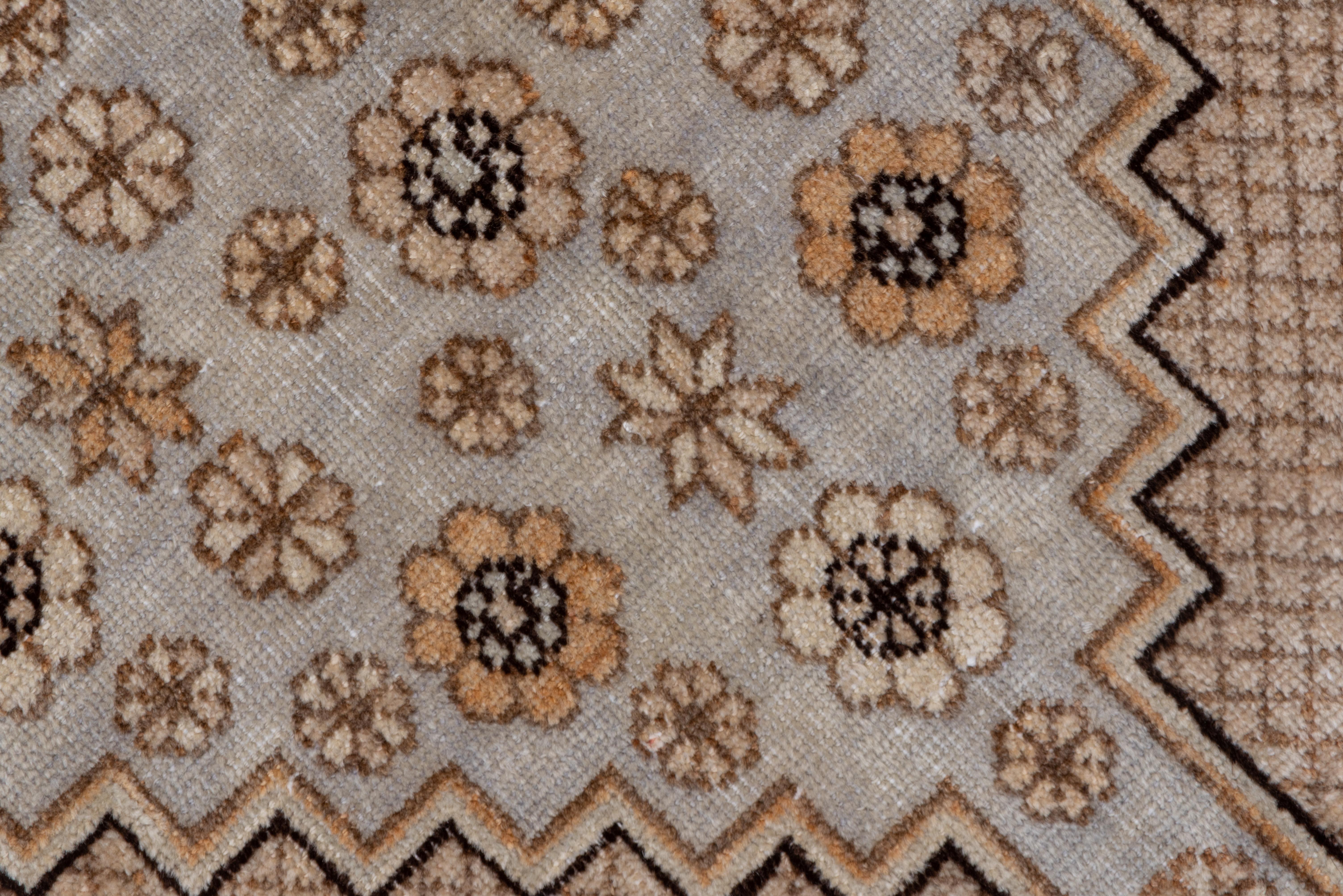 Hand-Knotted Antique Khotan Rug, Soft Palette For Sale