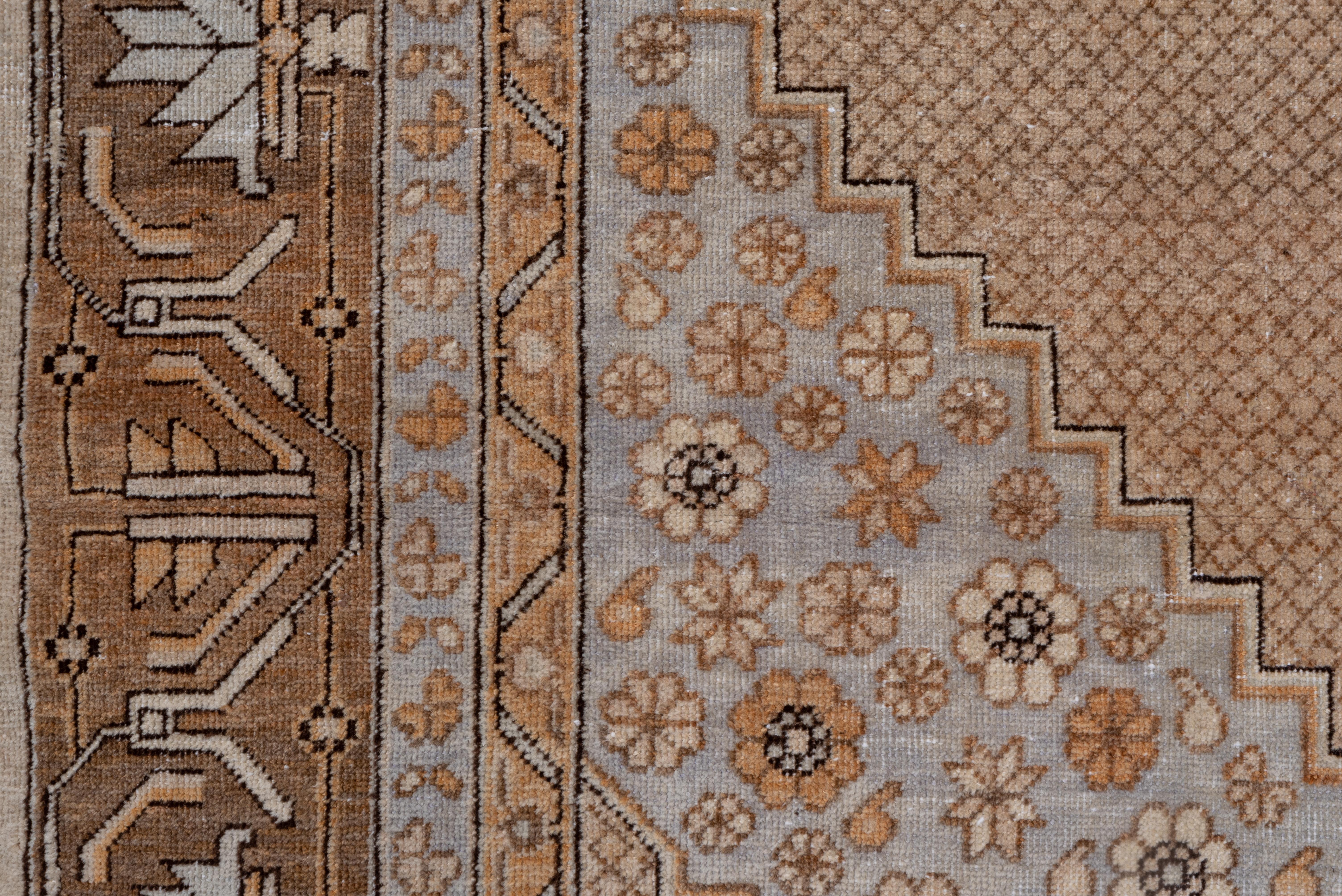 Laine Tapis Khotan ancien, palette de tissus souples en vente