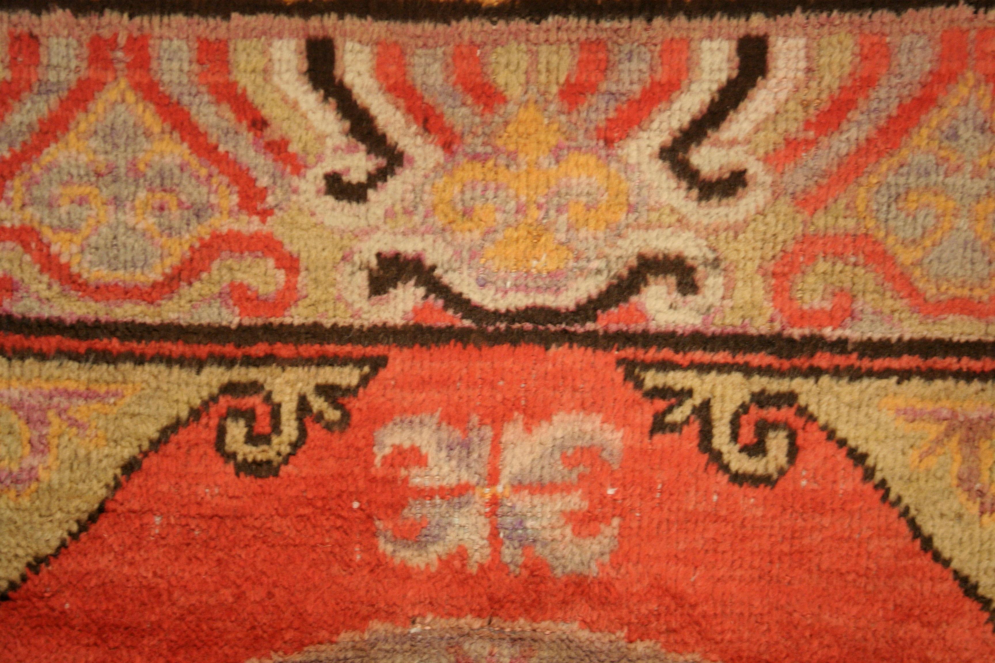 The rugs of east Turkestan, called Khotan, Yarkand, Kashgar or more commonly Samarkand - have always represented the rarest and most coveted weavings both among interior designers and collectors. Being in perfect balance between curvilinear and
