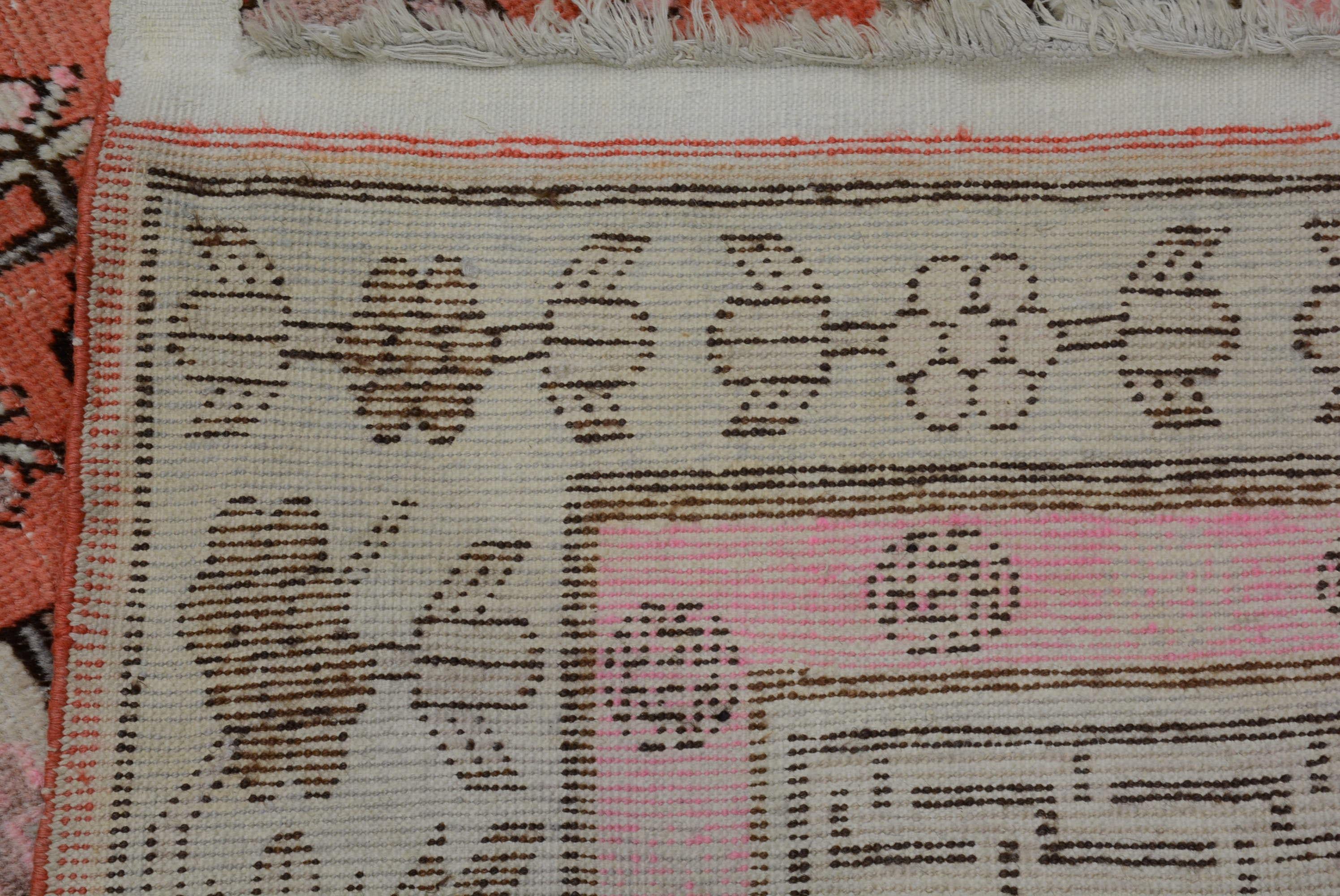 Antique Khotan Rug with Vase Pattern For Sale 2