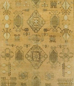 Antique Khotan Samarkand Gallery Size Rug, circa 1910  9'2 x 17'1
