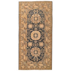 Nazmiyal Collection Antique Khotan Samarkand Oriental Rug. 6 ft x 12 ft 3 in