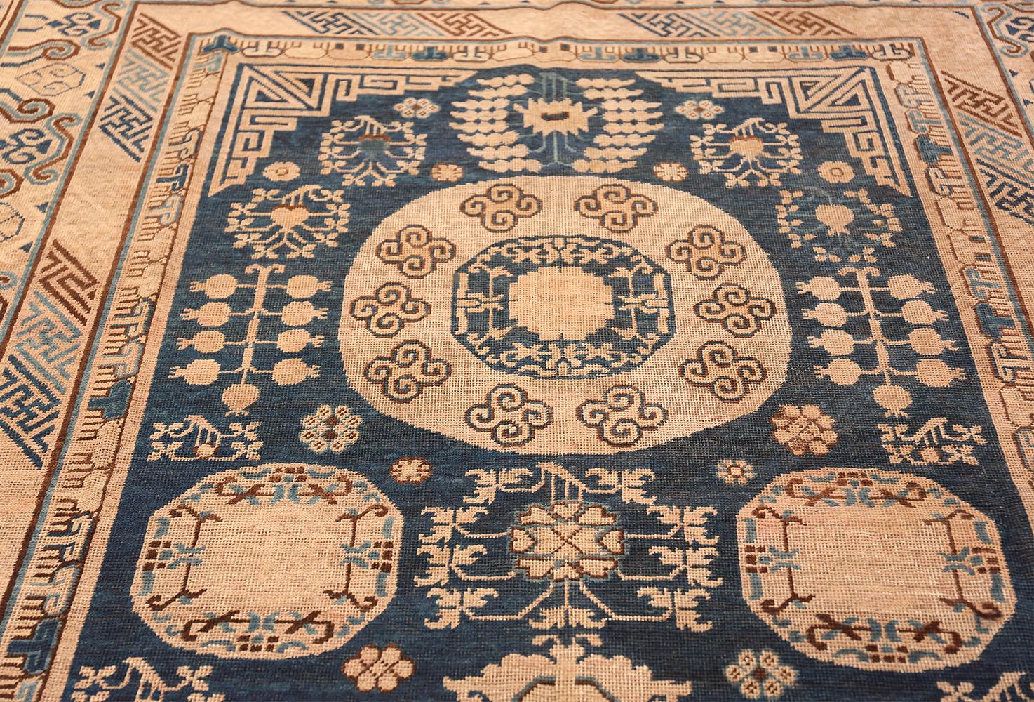 Nazmiyal Collection Antique Khotan Samarkand Oriental Rug. 6 ft x 12 ft 3 in 3