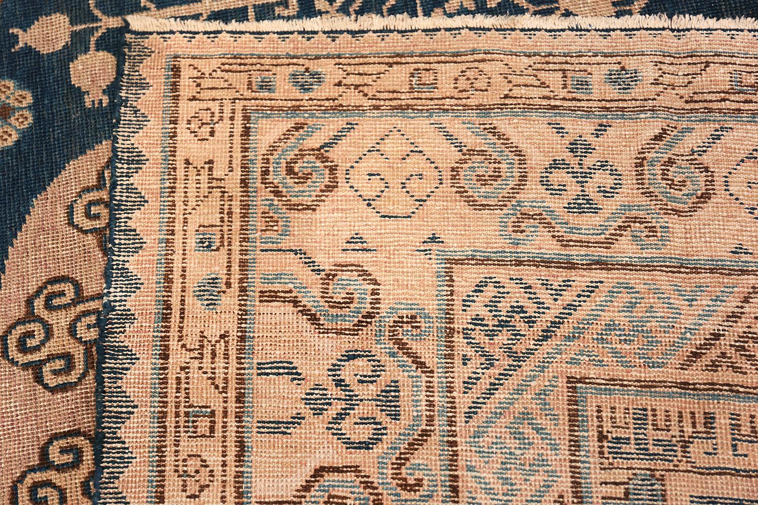 Nazmiyal Collection Antique Khotan Samarkand Oriental Rug. 6 ft x 12 ft 3 in 6