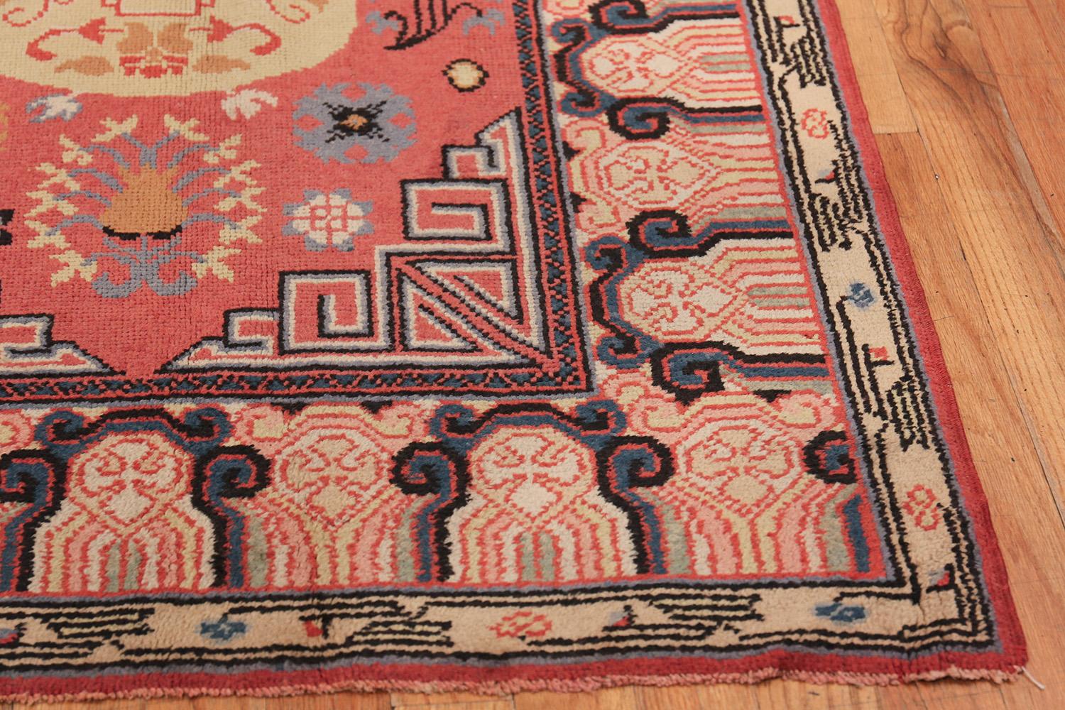 East Turkestani Antique Khotan Samarkand Rug