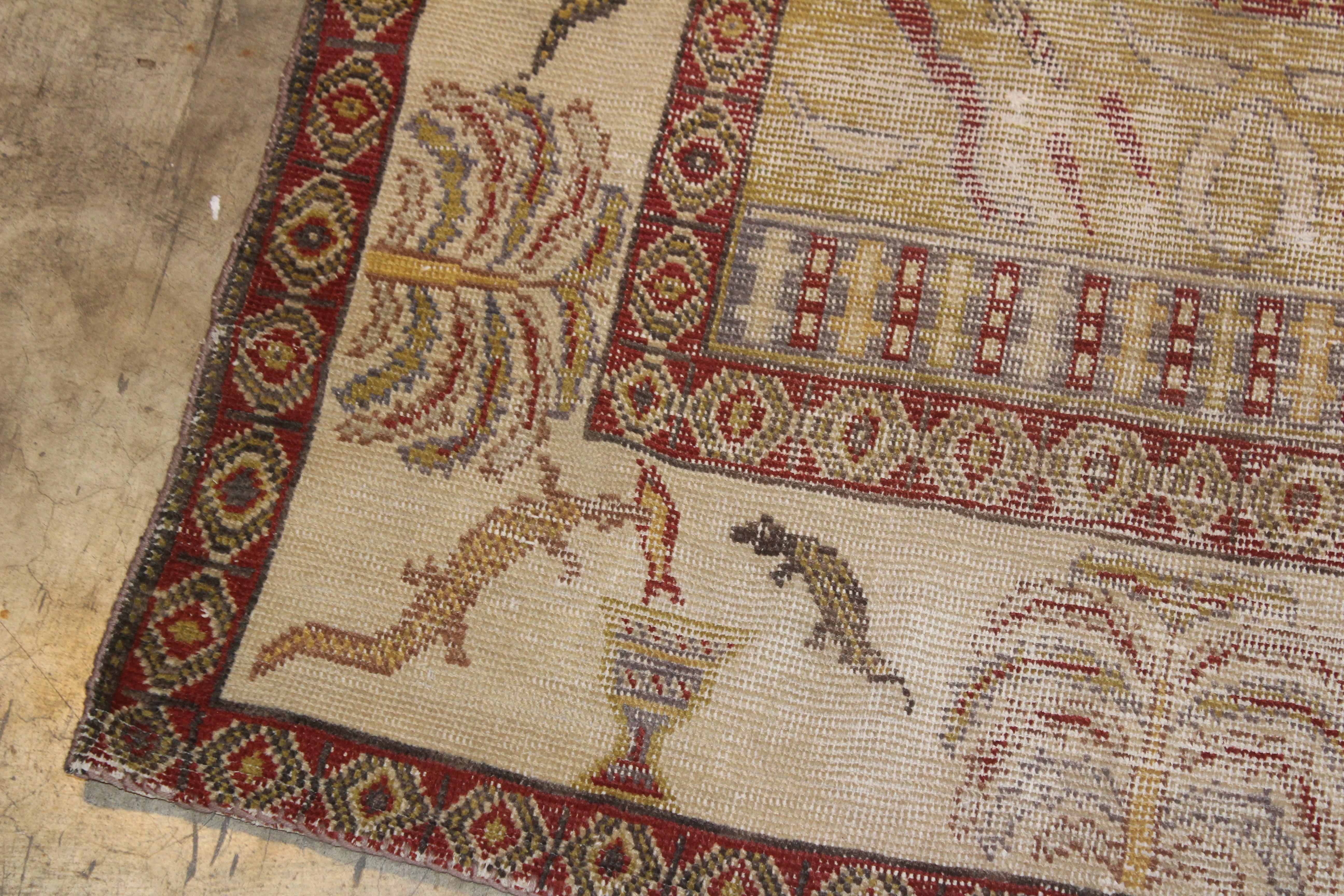 Antique Khotan Samarkand Rug, Late 19th Century For Sale 2