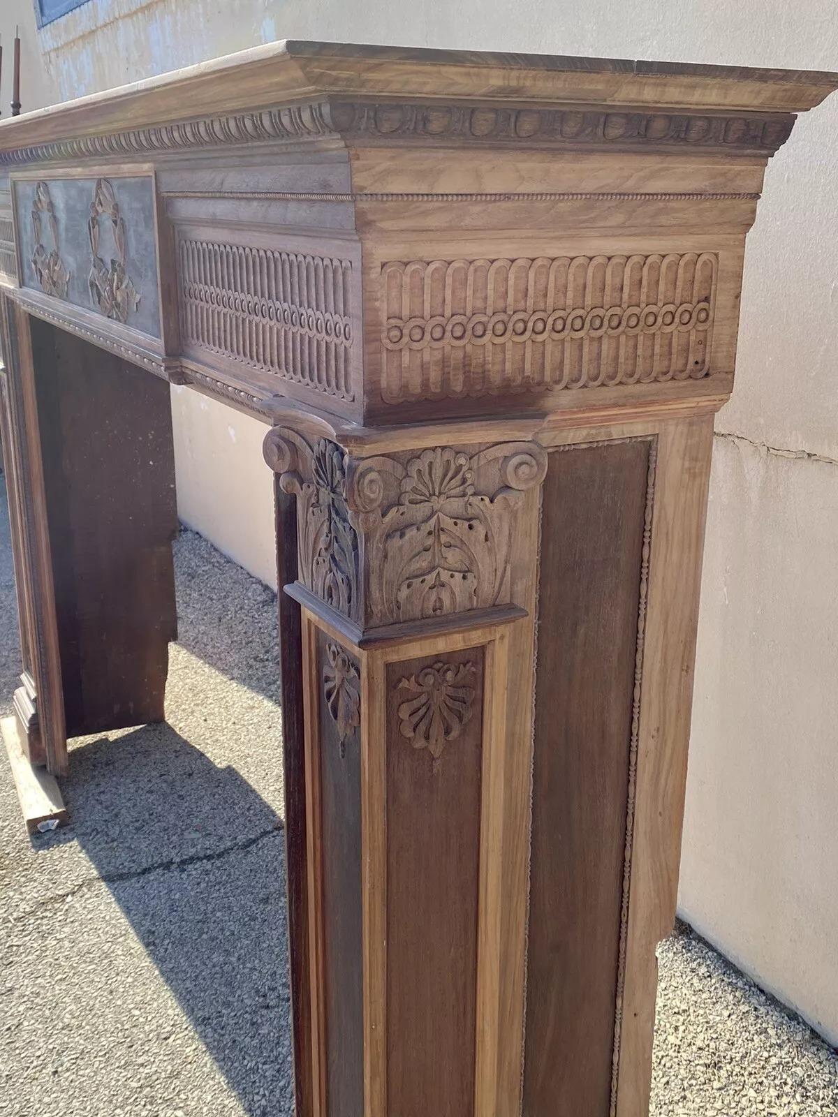 Ancienne cheminée géorgienne néoclassique Kilian Brothers en vente 5