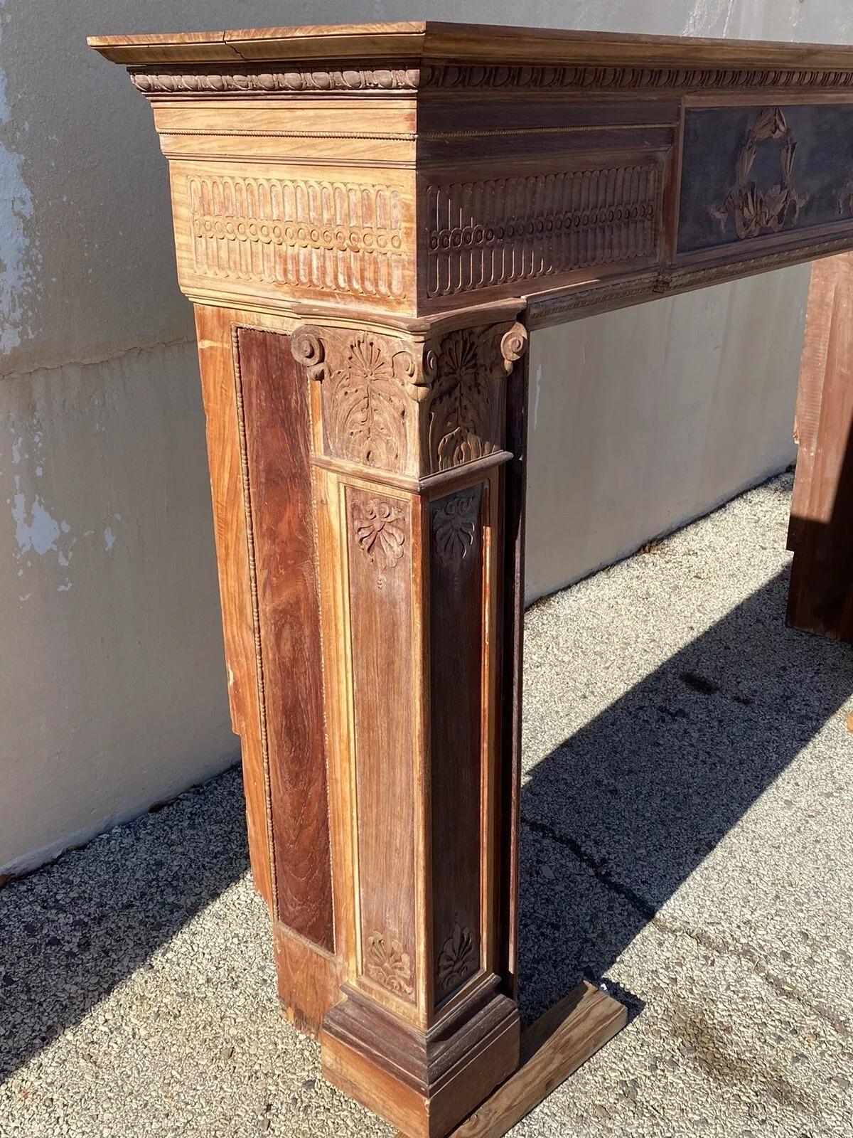 Ancienne cheminée géorgienne néoclassique Kilian Brothers en vente 7