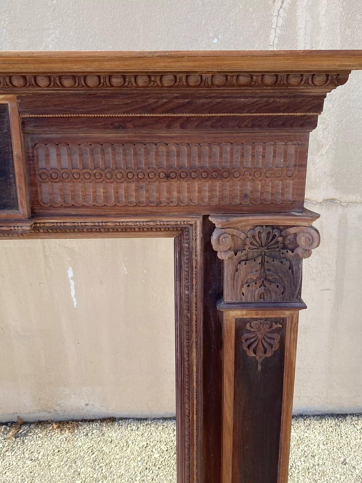 Inconnu Ancienne cheminée géorgienne néoclassique Kilian Brothers en vente