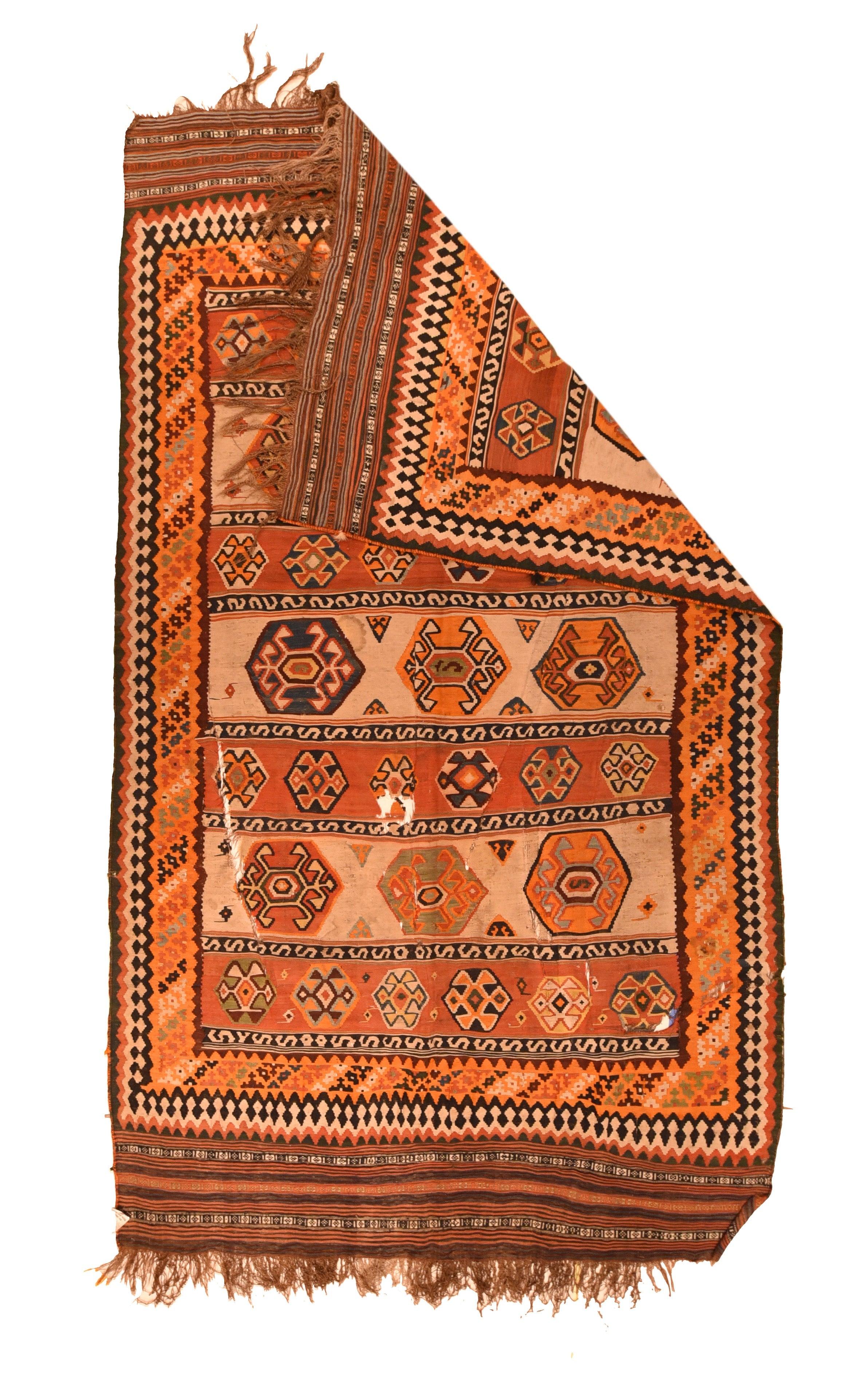 Antique Kilim 5'0