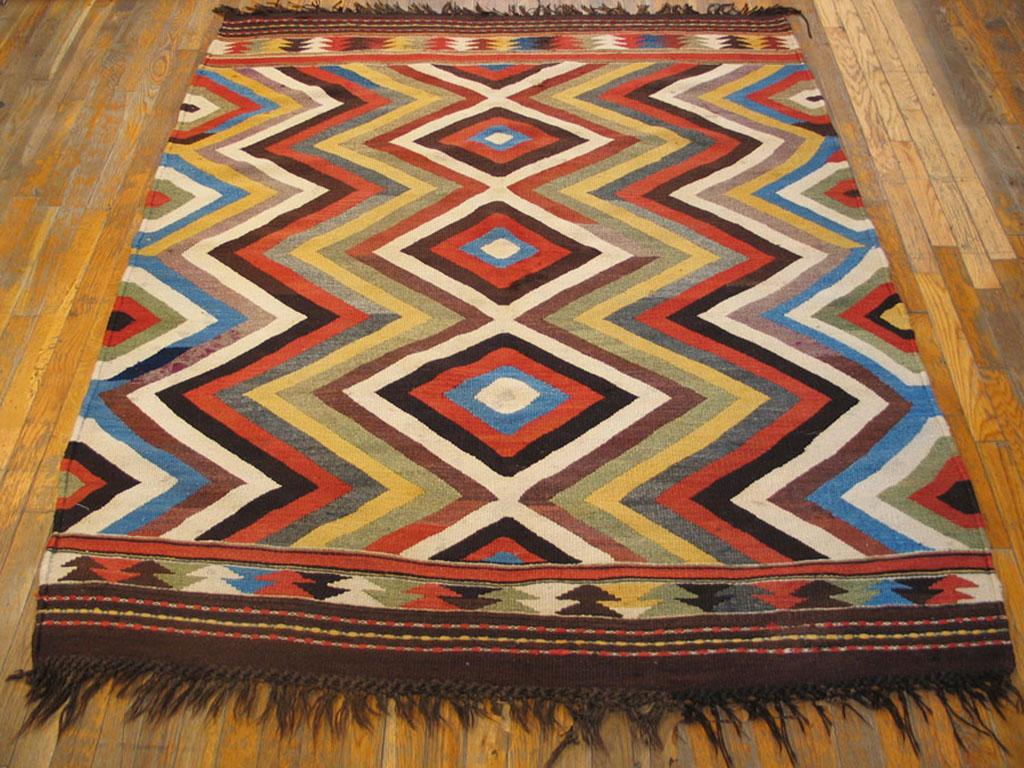 Hand-Woven Antique Kilim, N.W. Persian For Sale