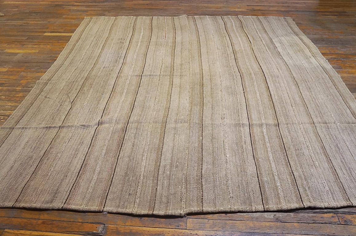 Antique Kilim - N.W. Persian rug. Measures: 7'7