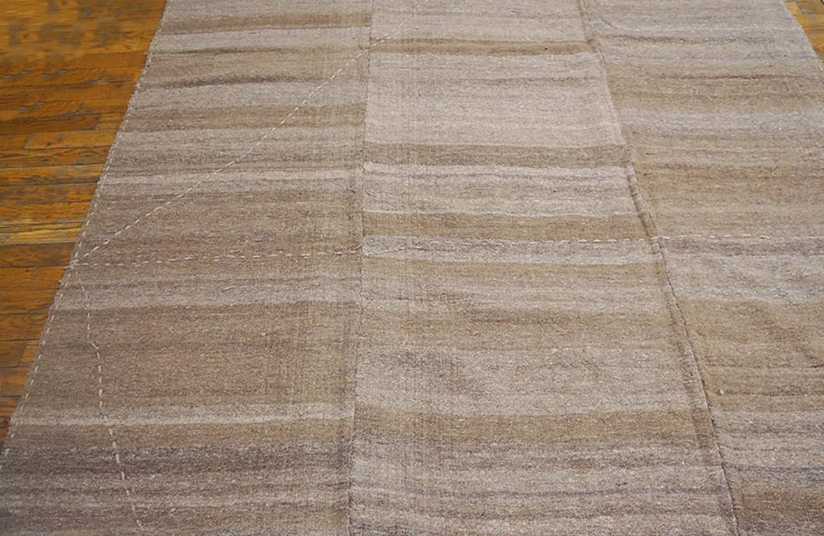 Tribal Early 20th Century N.W. Persian Flat-Weave ( 5'10