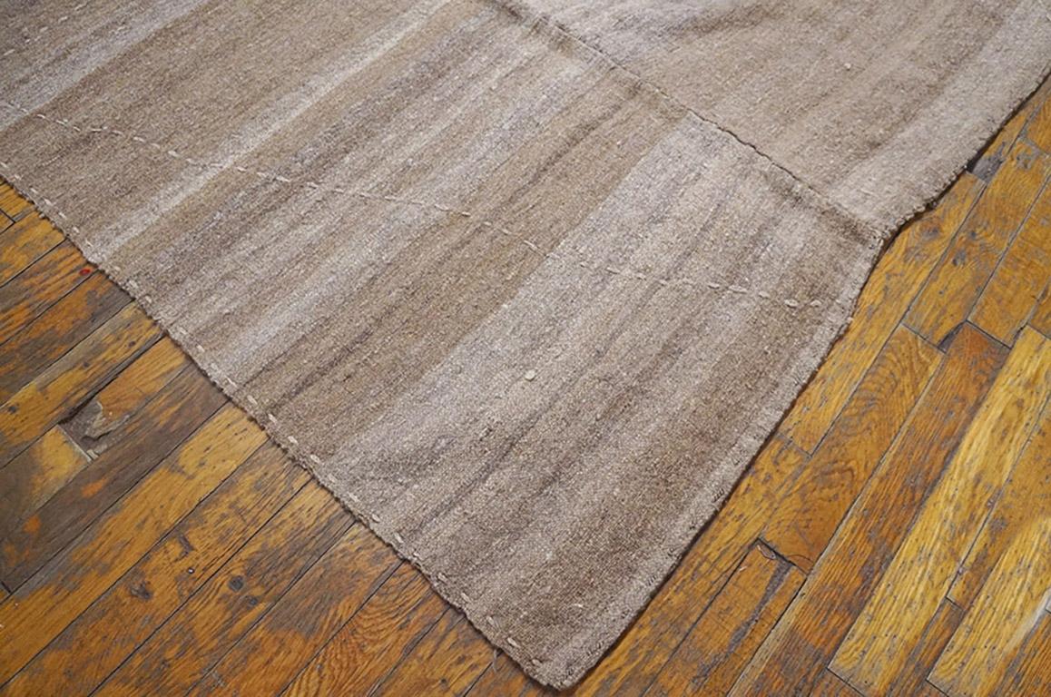 Hand-Woven Early 20th Century N.W. Persian Flat-Weave ( 5'10