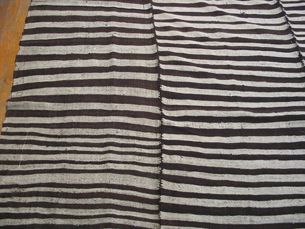 Wool Early 20th Century N.W. Persian Flat-Weave ( 6'8