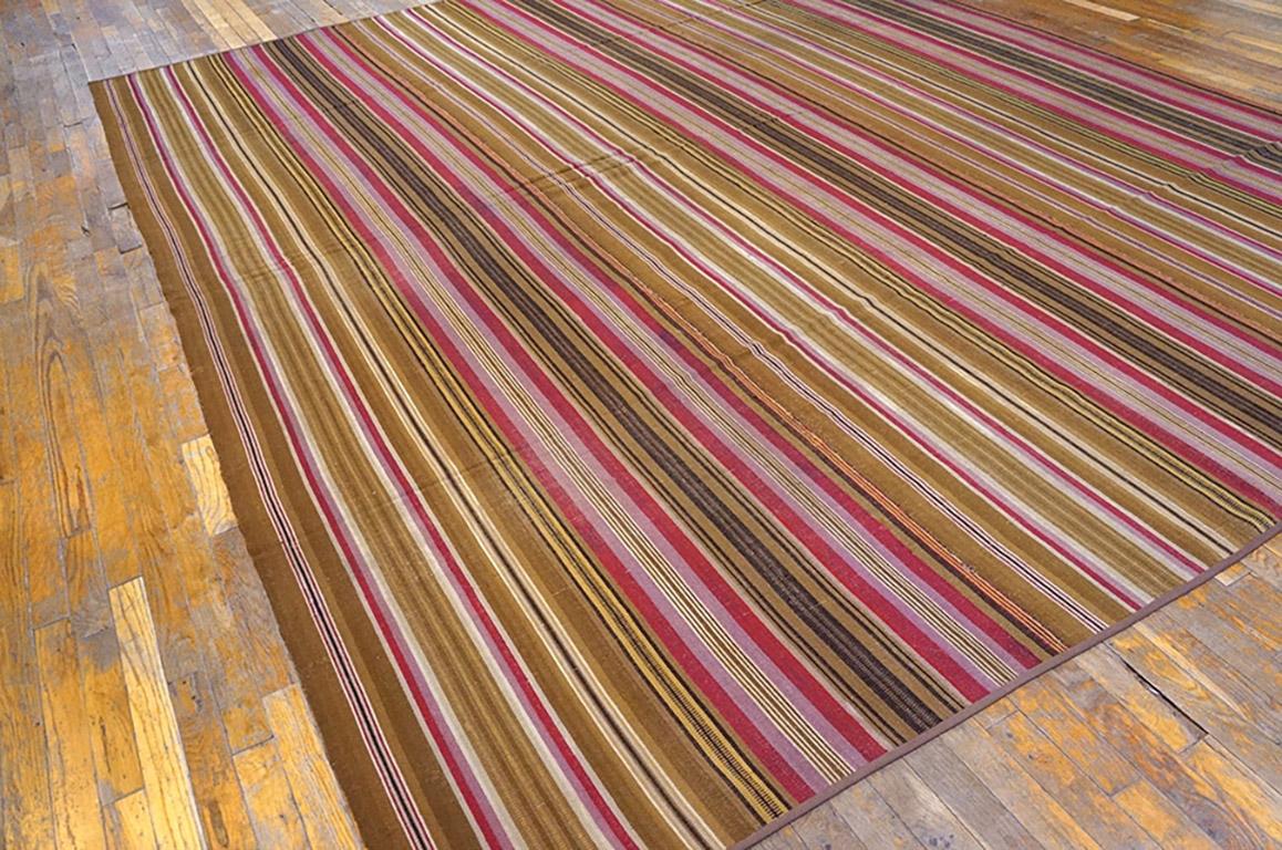 Hand-Woven Antique Kilim, N.W. Persian Rug