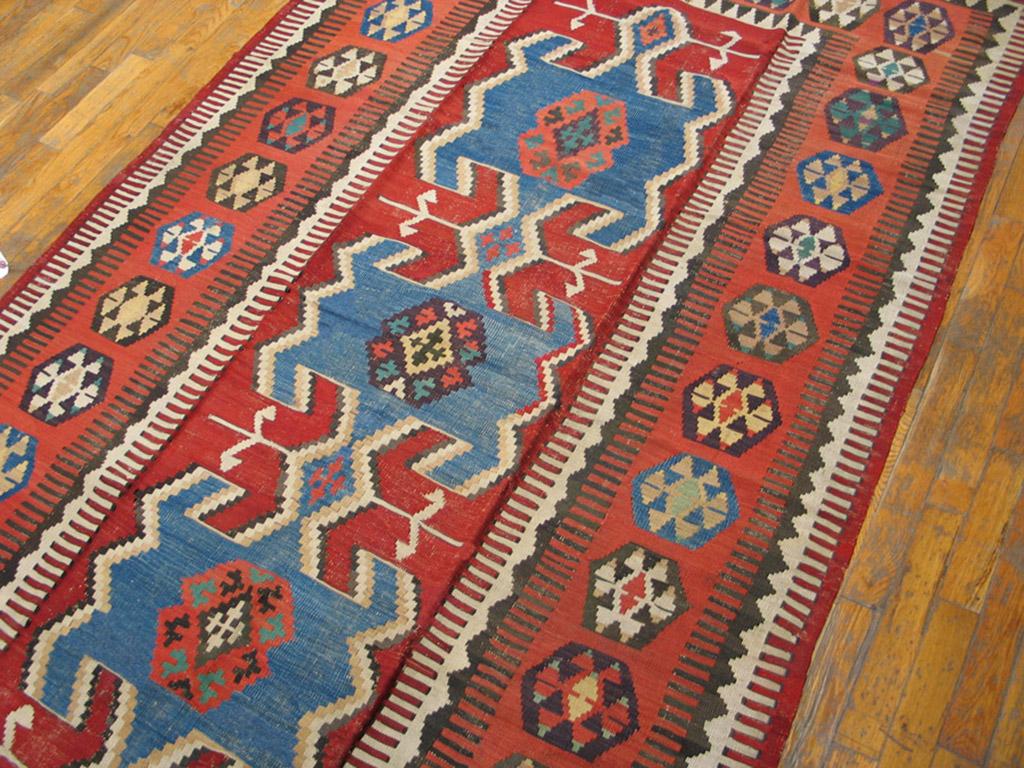 Antiker Oushak-Teppich aus Kelim (Türkisch) im Angebot