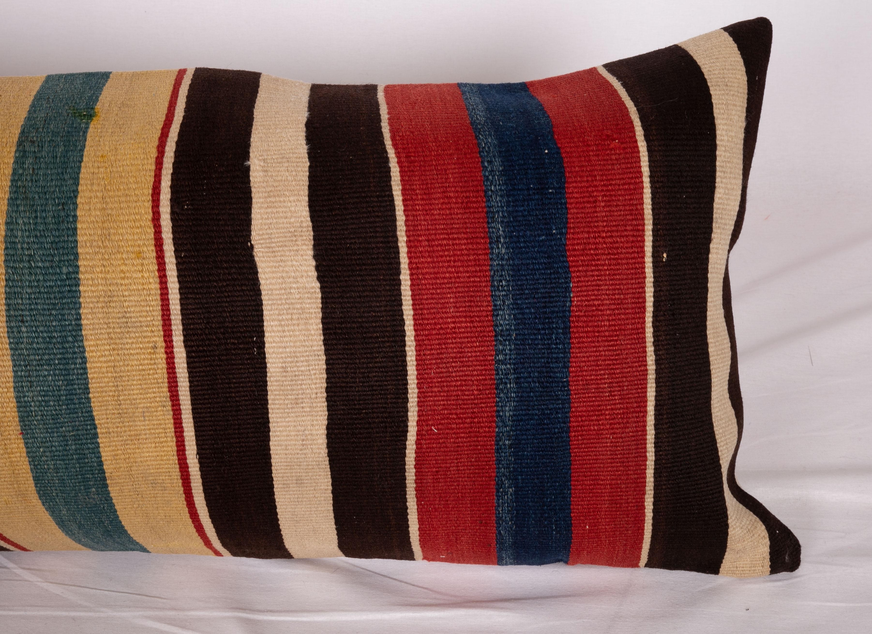 Azerbaijani Antique Kilim Pillow Case Made from a 19th Century South Caucasian Kilim