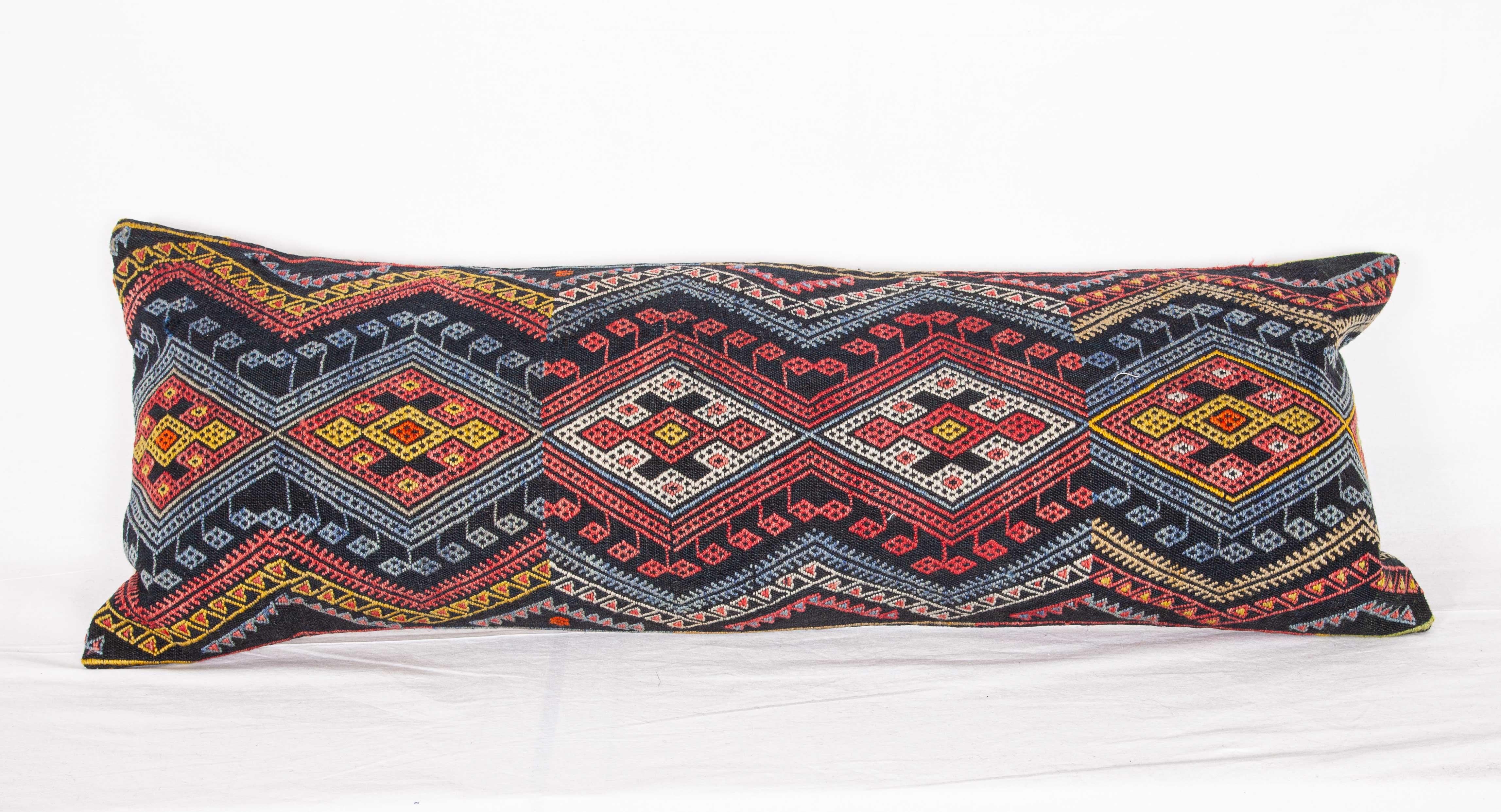 Antique Kilim Pillow Cases Made from a Late 19th Century Anatolian Cicim Kilim 13