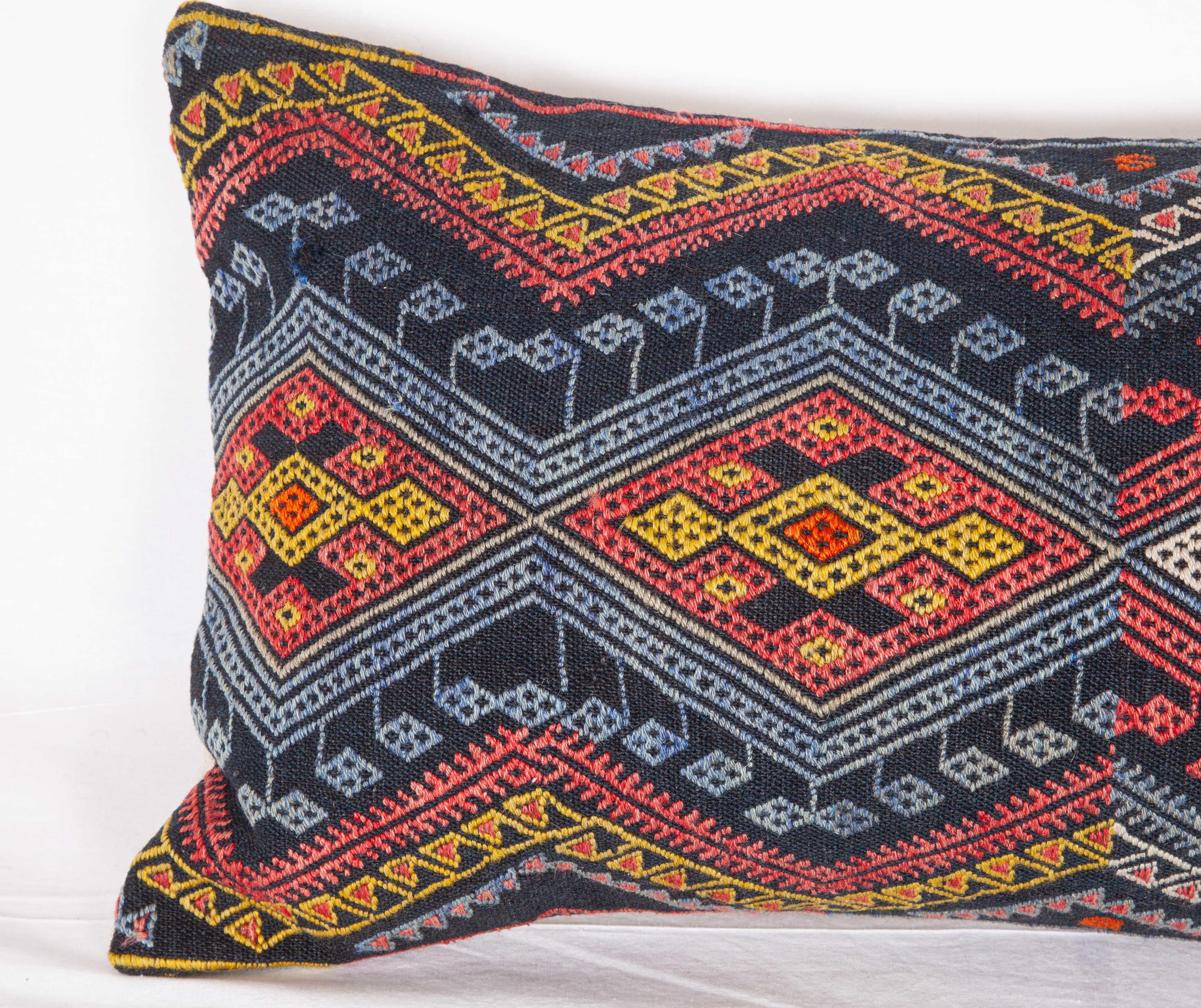 Antique Kilim Pillow Cases Made from a Late 19th Century Anatolian Cicim Kilim 14