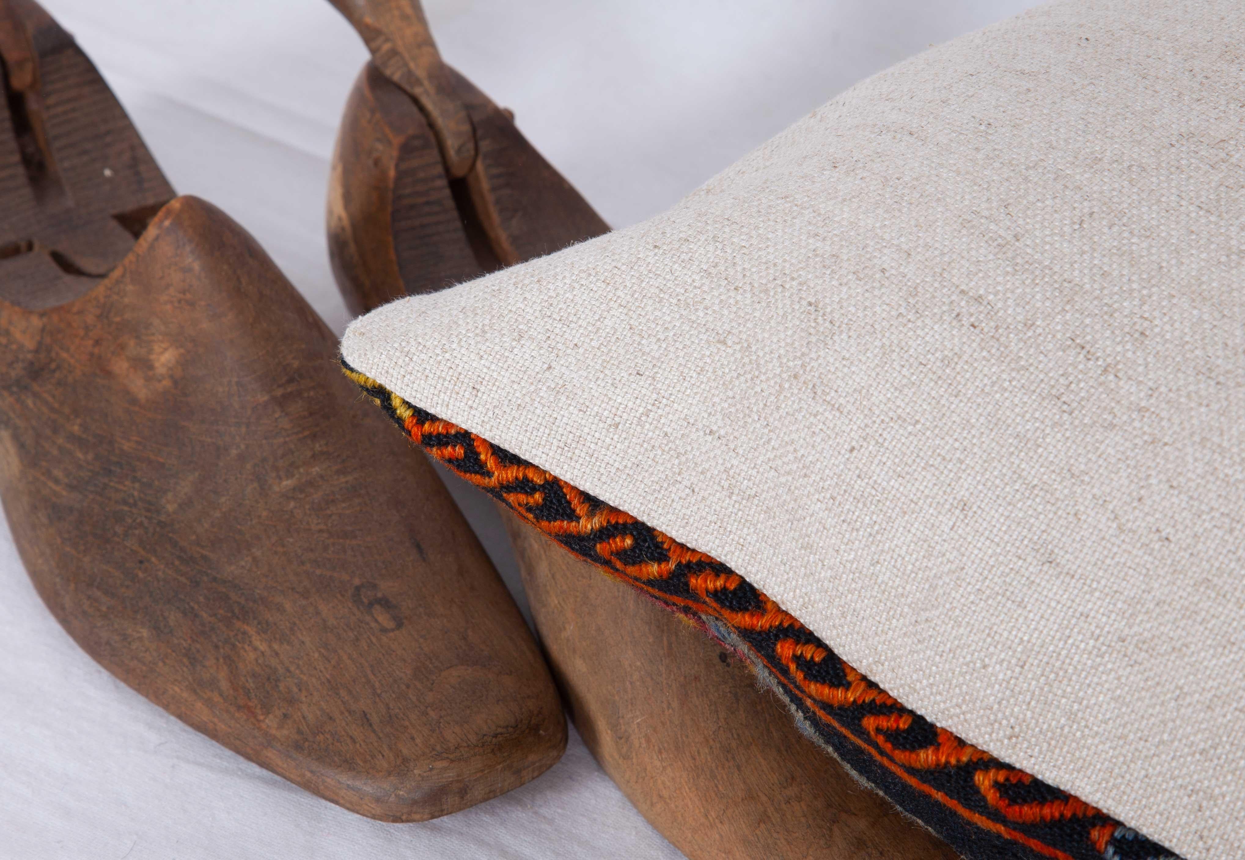 Antique Kilim Pillow Cases Made from a Late 19th Century Anatolian Cicim Kilim 3