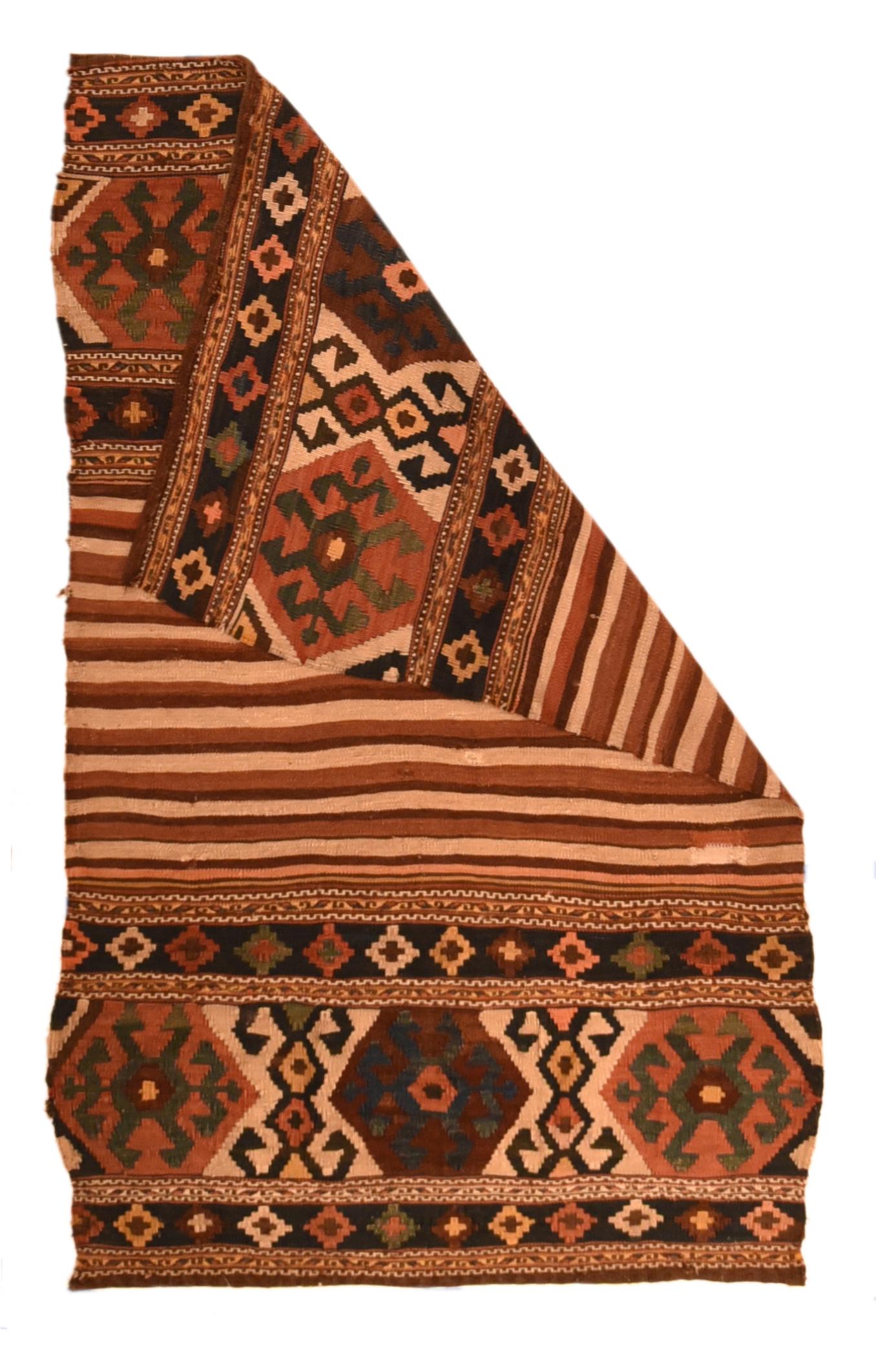 Early 20th Century Antique Kilim Rug For Sale