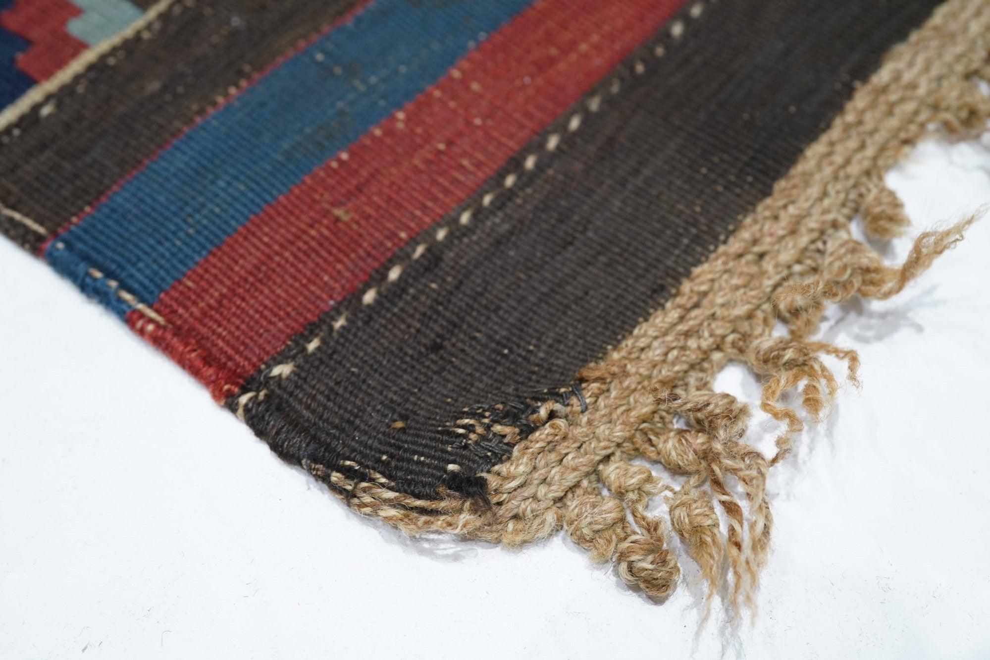 Caucasian Antique Kilim Rug 5'9'' x 10'5'' For Sale