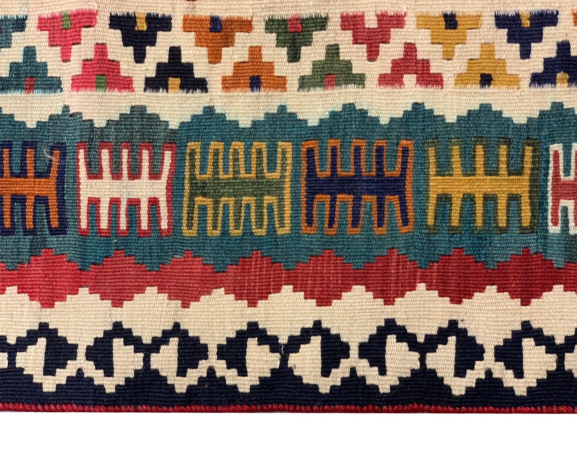 XX secolo Tappeti Kilim antichi in vendita Tappeto Kilim caucasico in vendita