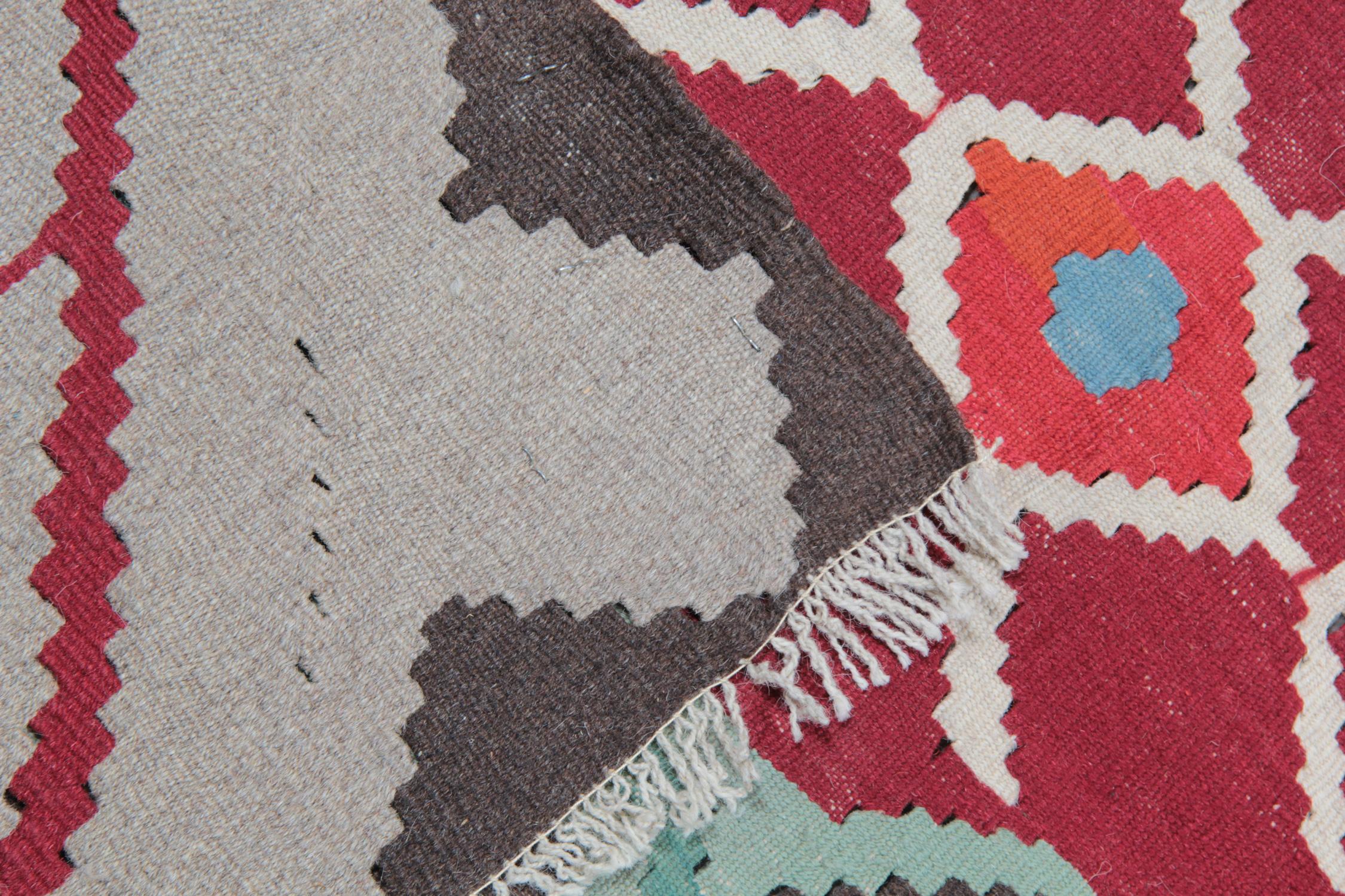 Cotton Antique Kilim Rugs, Handwoven Traditional Rugs, Carpet from Karabagh