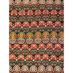 Antique Kilim Runner Rug 17'2'' X 6'11''