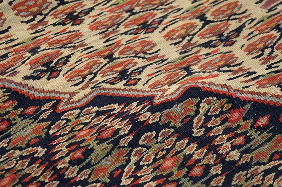 Wool 19th Century W. Persian Senneh Kilim ( 4'3