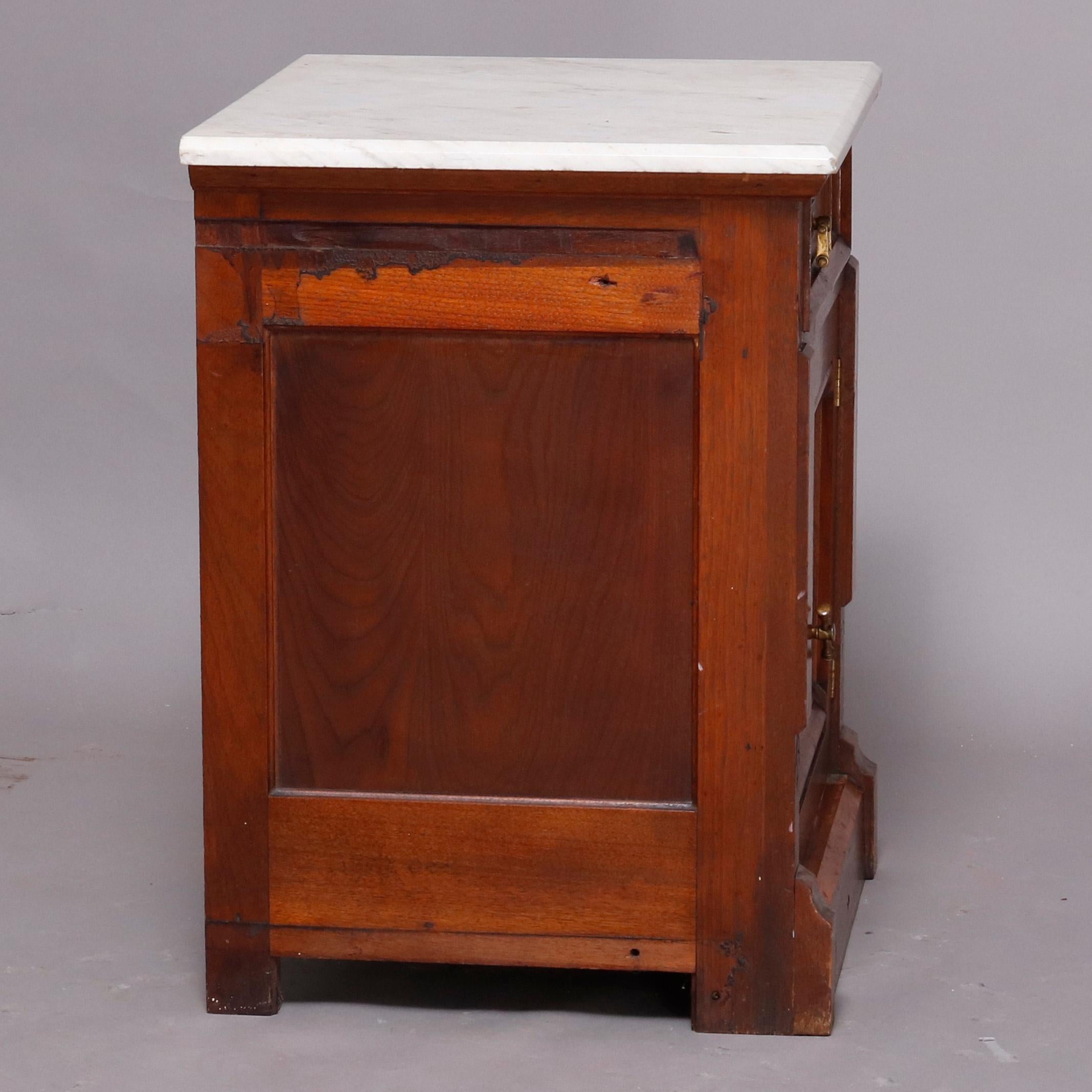 Antique Kimbel & Cabus Carved Walnut, Burl and Marquetry Bedroom Suit 12