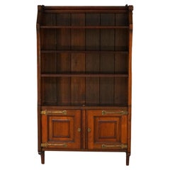 Antique Kimble & Cabus Aesthetic Walnut Hanging Bookcase Circa 1890