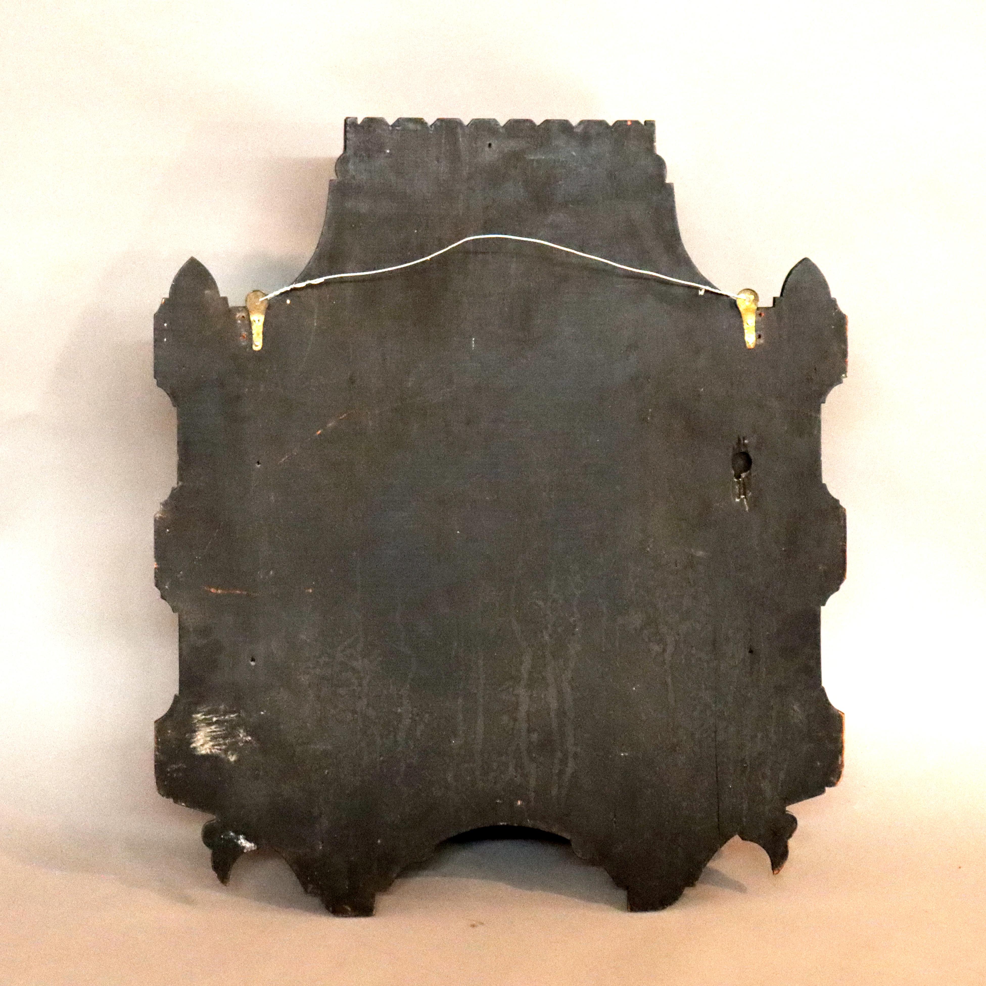 Cabinet mural ancien Kimble & Cabus attr Aesthetic Movement ébonisé c1870 en vente 8