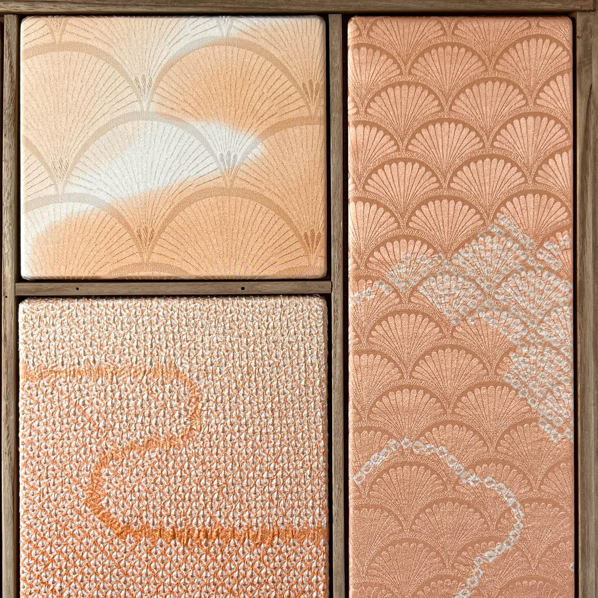 Soie « Kobachi ~ Coral Collection ~ » par ikasu Pink, Japon en vente