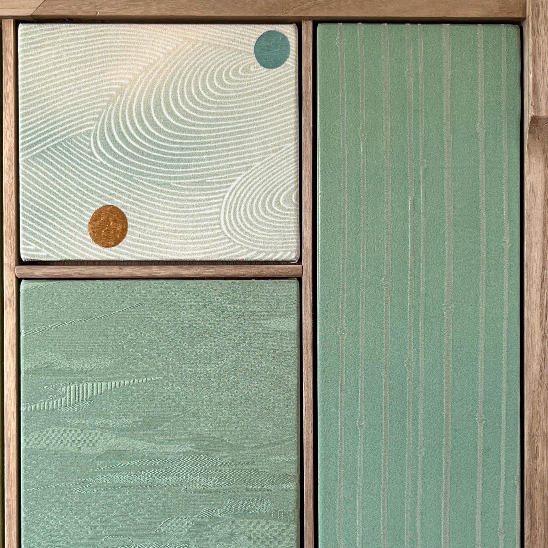 Antico kimono d'arte tessile 