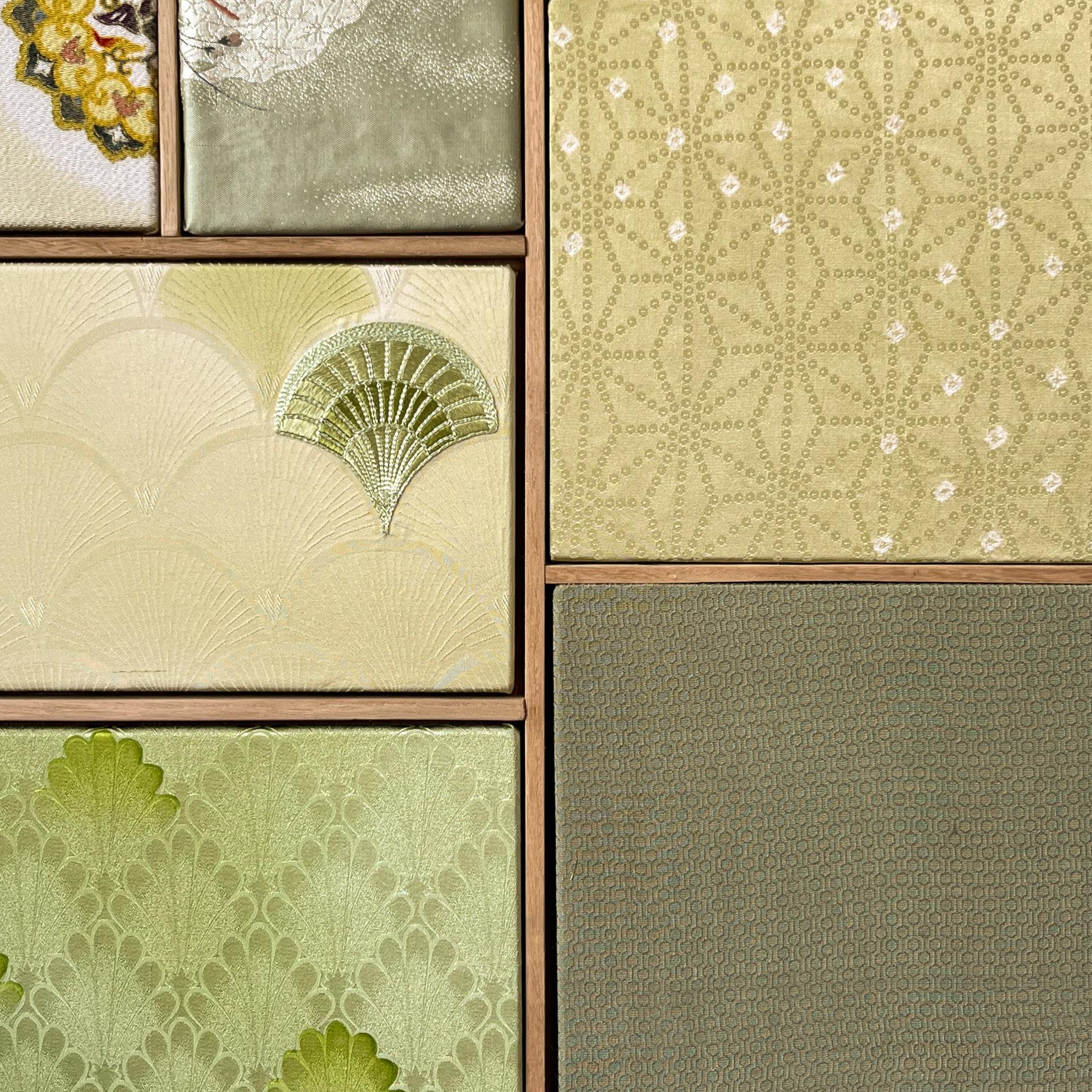 Arte textil kimono antiguo 