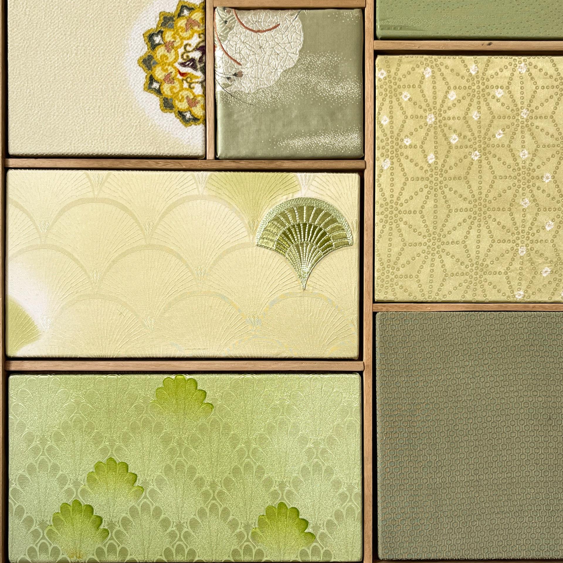 Arte textil kimono antiguo 